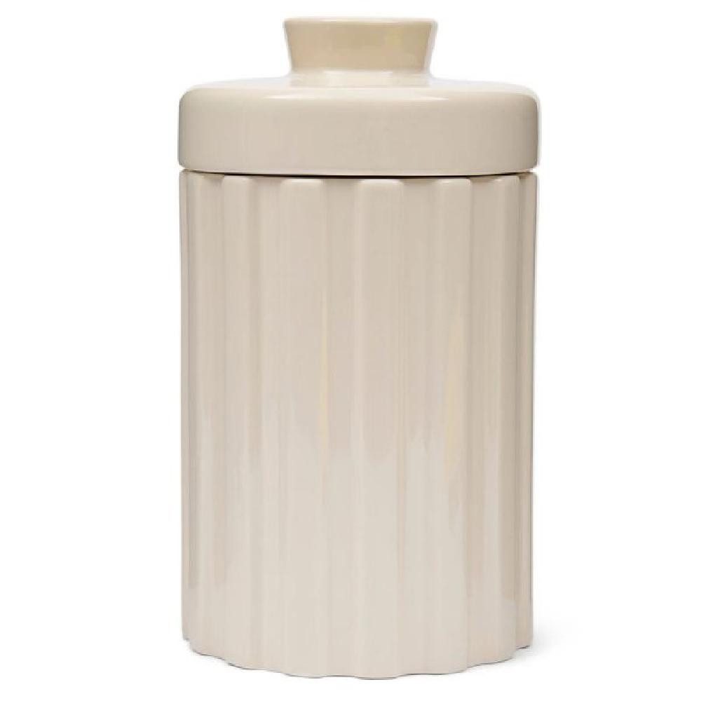 Rivièra Maison Vorratsdose Vorratsdose Clay Ribbed Storage Jar (26cm)