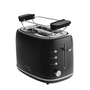 Concept Toaster TE2064, 85 cm, 220 -240 V, 50/60 Hz, 870 W, 29 x 17,8 x 18,7 cm