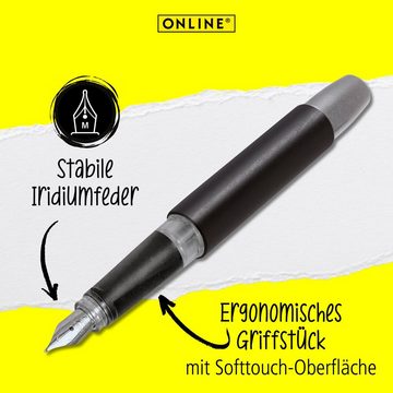 Online Pen Füller Campus Füllhalter, ergonomisch, ideal für die Schule, hergestellt in Deutschland