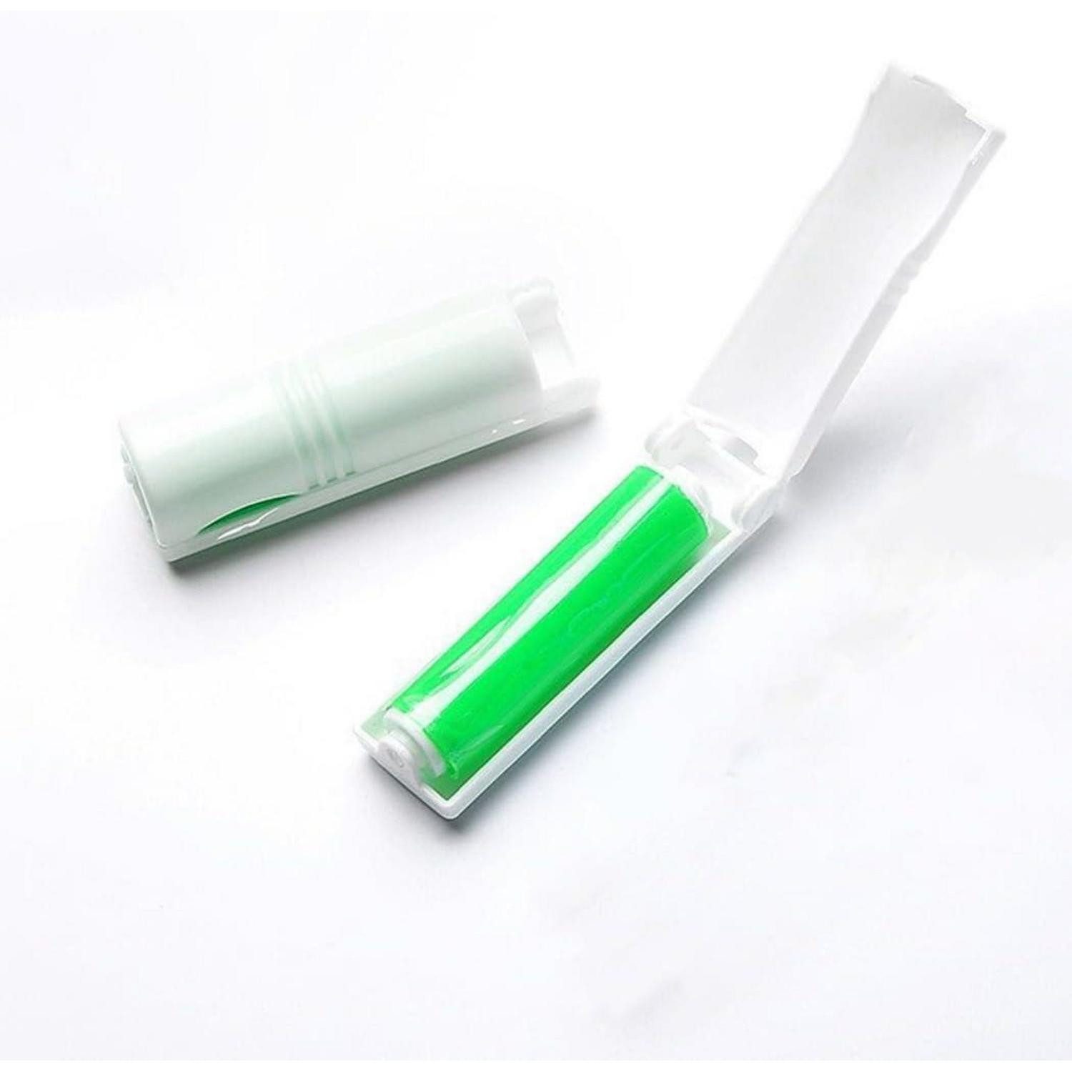 LuxusKollektion Küchenorganizer-Set Fusselrolle Tierhaarrolle 6er Set 2 Größen wiederverwendbar Grün