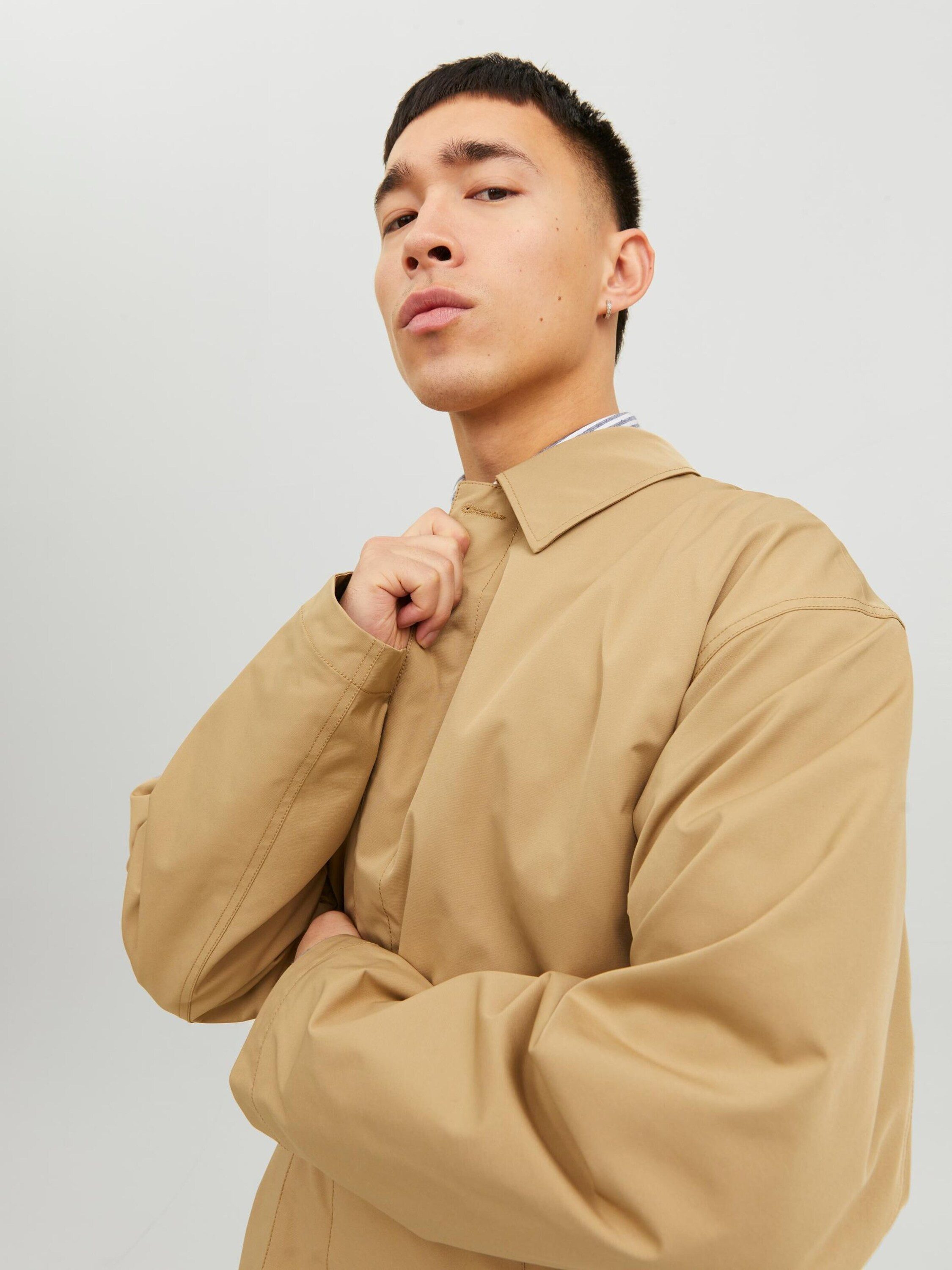 Jack & Jones Langmantel Crease (1-tlg)