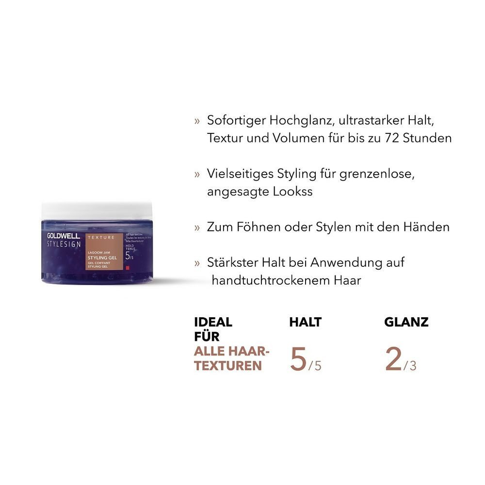 Goldwell Haarpflege-Spray Goldwell StyleSign Lagoom Jam Styling Gel 200 ml - XL