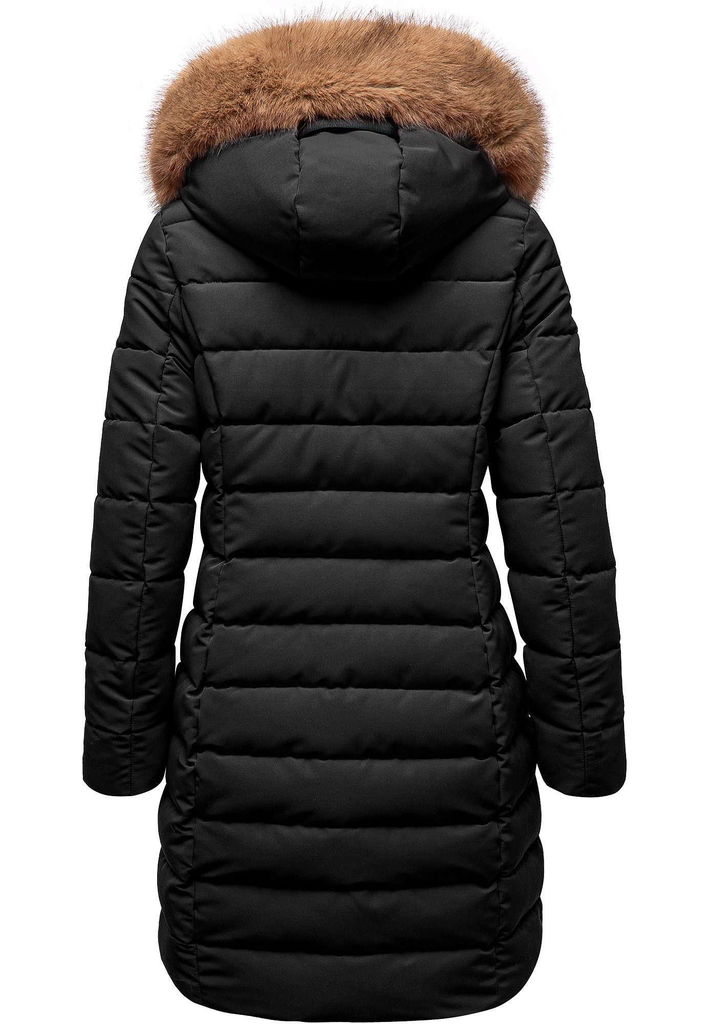 REPUBLIX Winterjacke LUCILLE Damen Gefütterte Dicke Glanz Winter Jacke Mantel Parka mit Kapuze