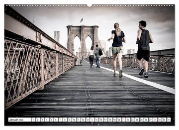 CALVENDO Wandkalender Jogging - Spaß am Laufen (Premium, hochwertiger DIN A2 Wandkalender 2023, Kunstdruck in Hochglanz)