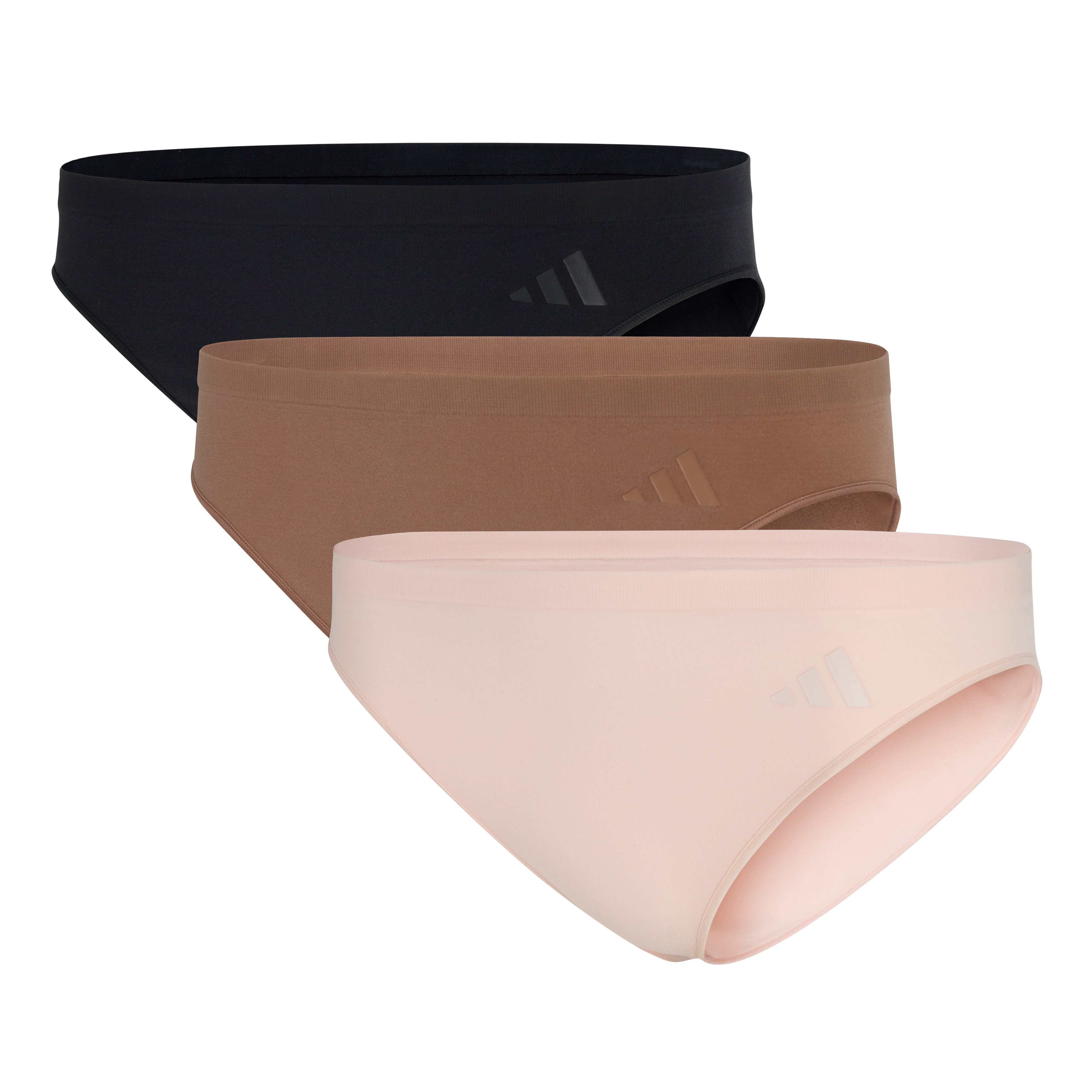 adidas Sportswear Bikinislip Sport Active Seamless - Packaged Panties (3er Pack) nahtlos, elastischer Bund, weich, bequem