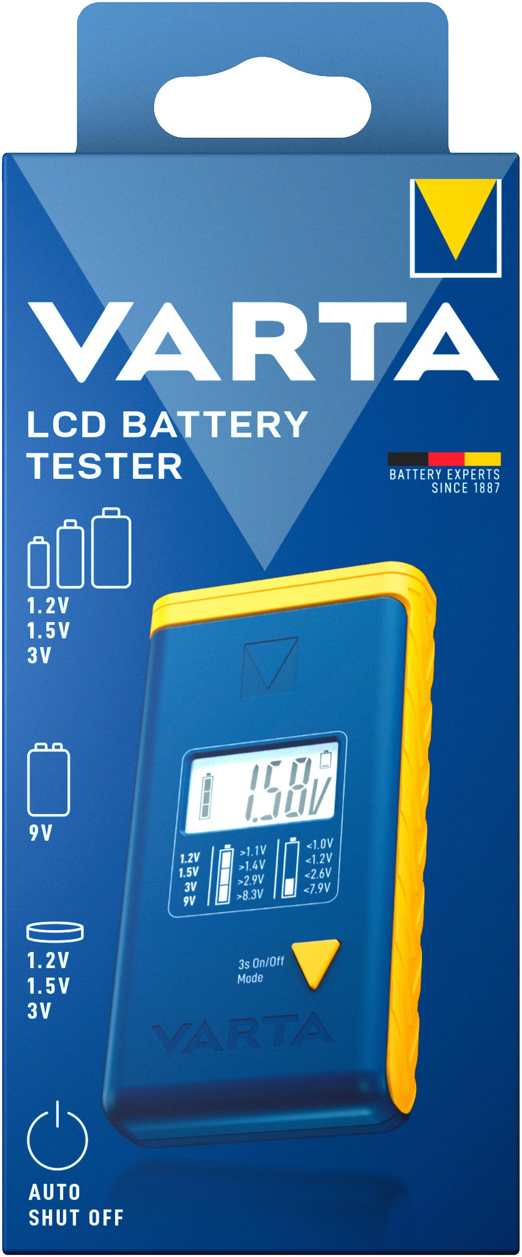 VARTA Batterietester LCD