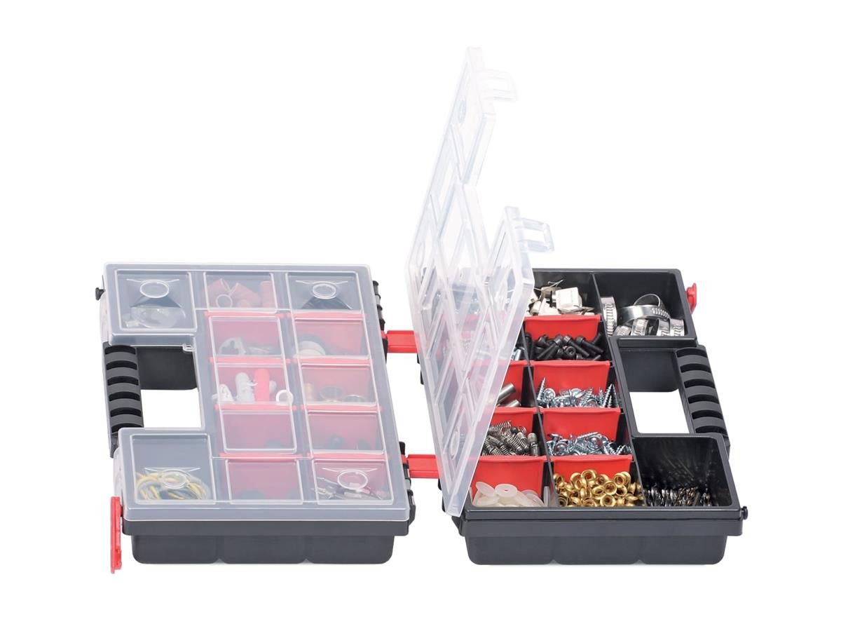 Kistenberg Werkzeugbox Nors Duo Organiser (KNOS302010S), Organizer mit Trennwänden – Bild 2 von 3