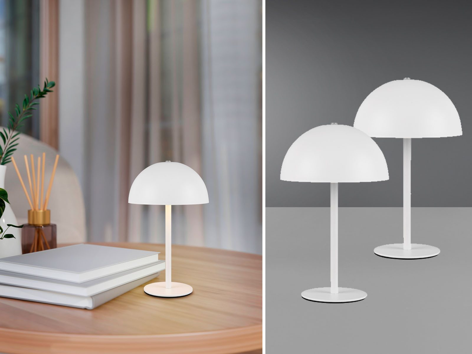 Reality Leuchten USB-Tischleuchte, 2er SET kabellos-e günstig online kaufen