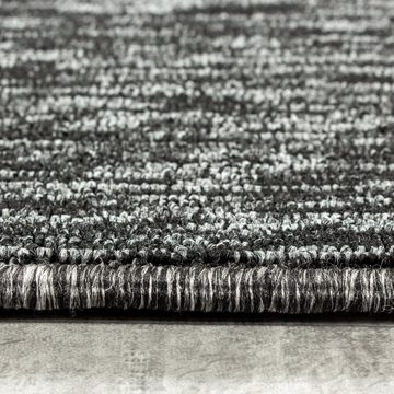 Teppich, Homtex, 60 x 100 cm, Kurzflor Teppich Flachgewebe Schlingenteppich Kettelteppich Meliert