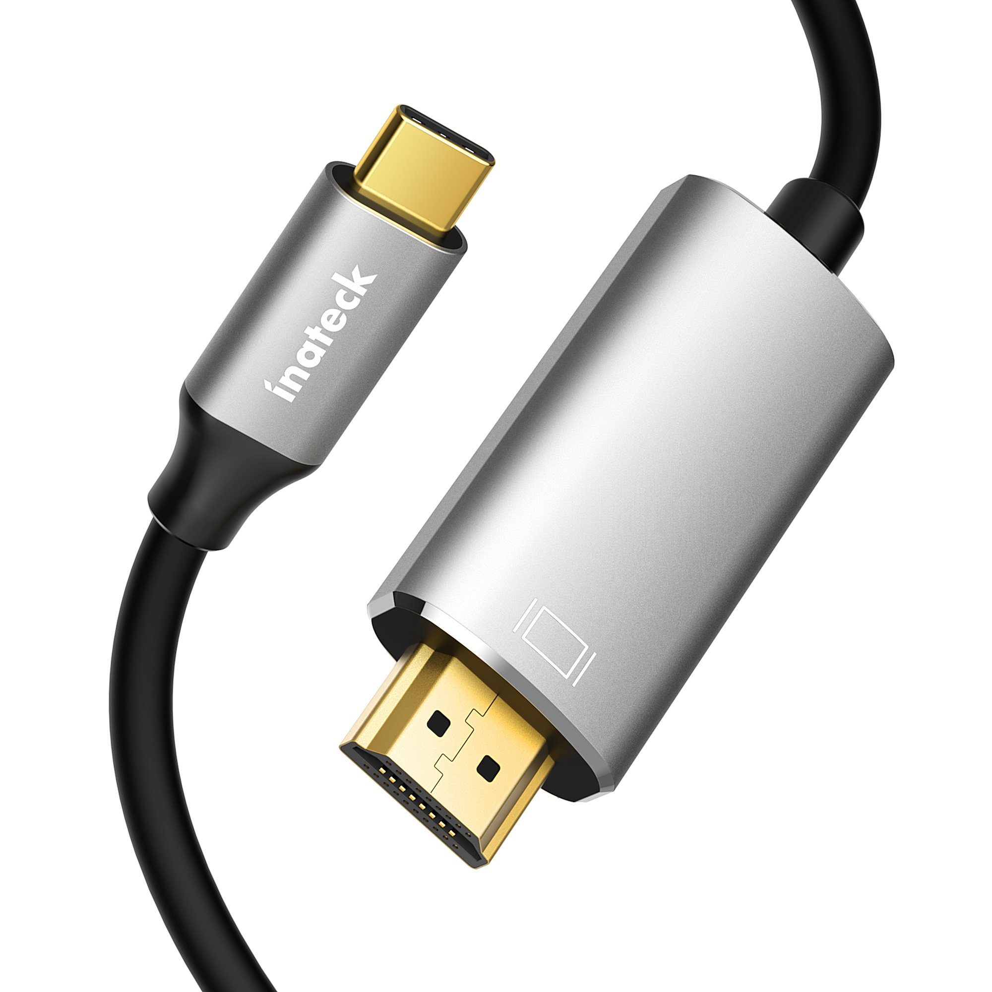Inateck »USB C auf DisplayPort Kabel 1,8 m, 4 K/ 60 Hz« Computer