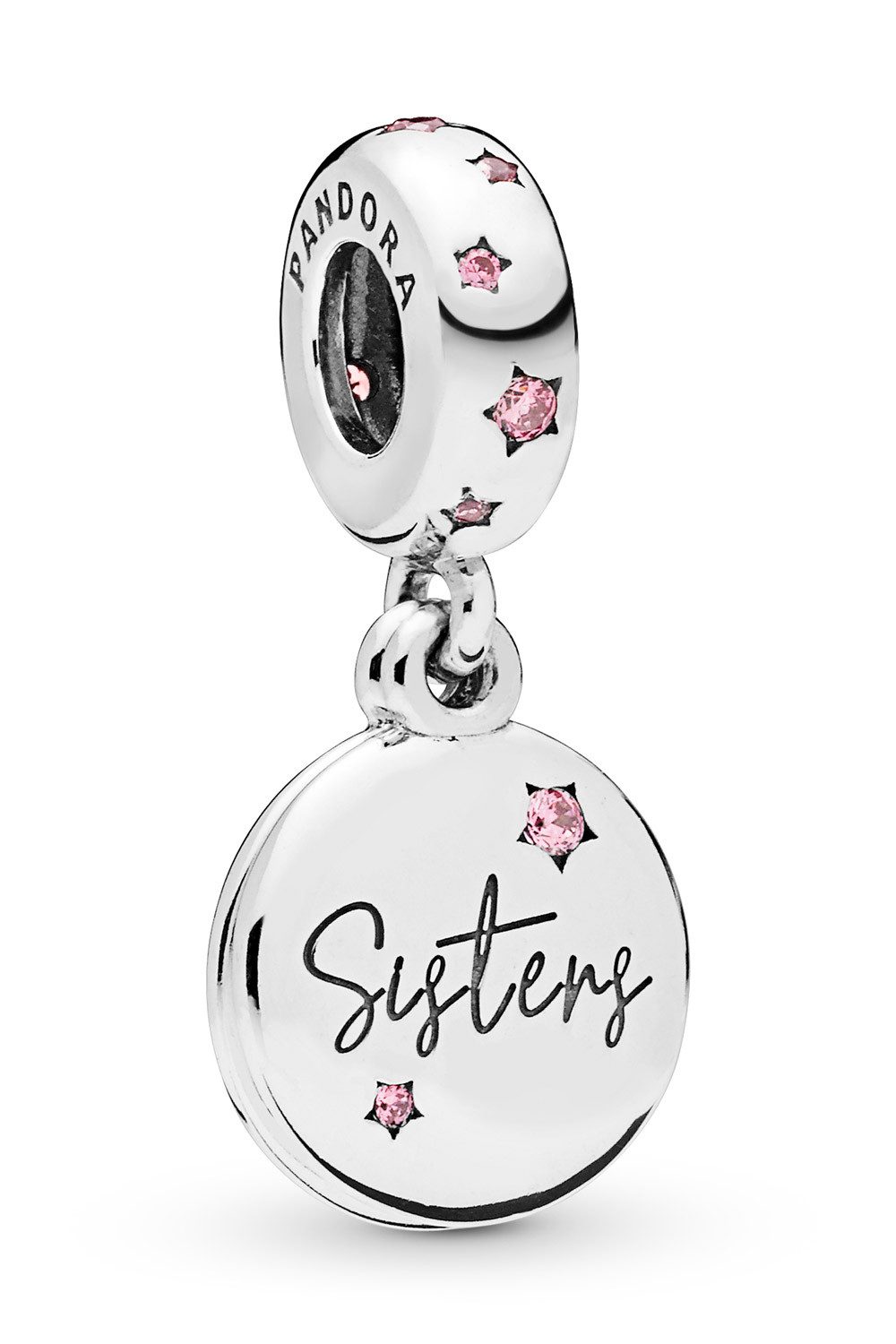 Runder Anhänger Charm- Forever Sisters