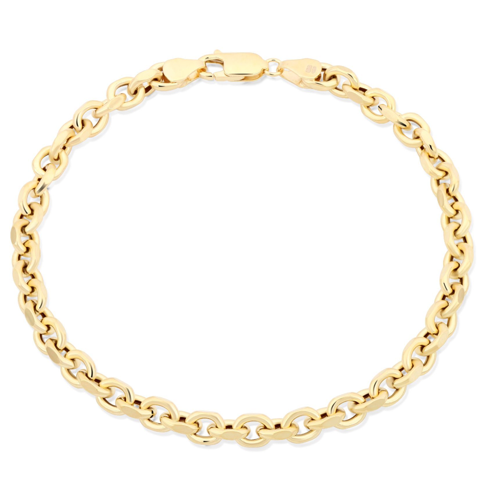 Tony Fein Goldarmband Ankerarmband 5mm Breit günstig online kaufen