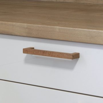 ekengriep Möbelgriff 351, Holzgriff aus Eiche für Küche, IKEA Schrank, Schubladen usw.