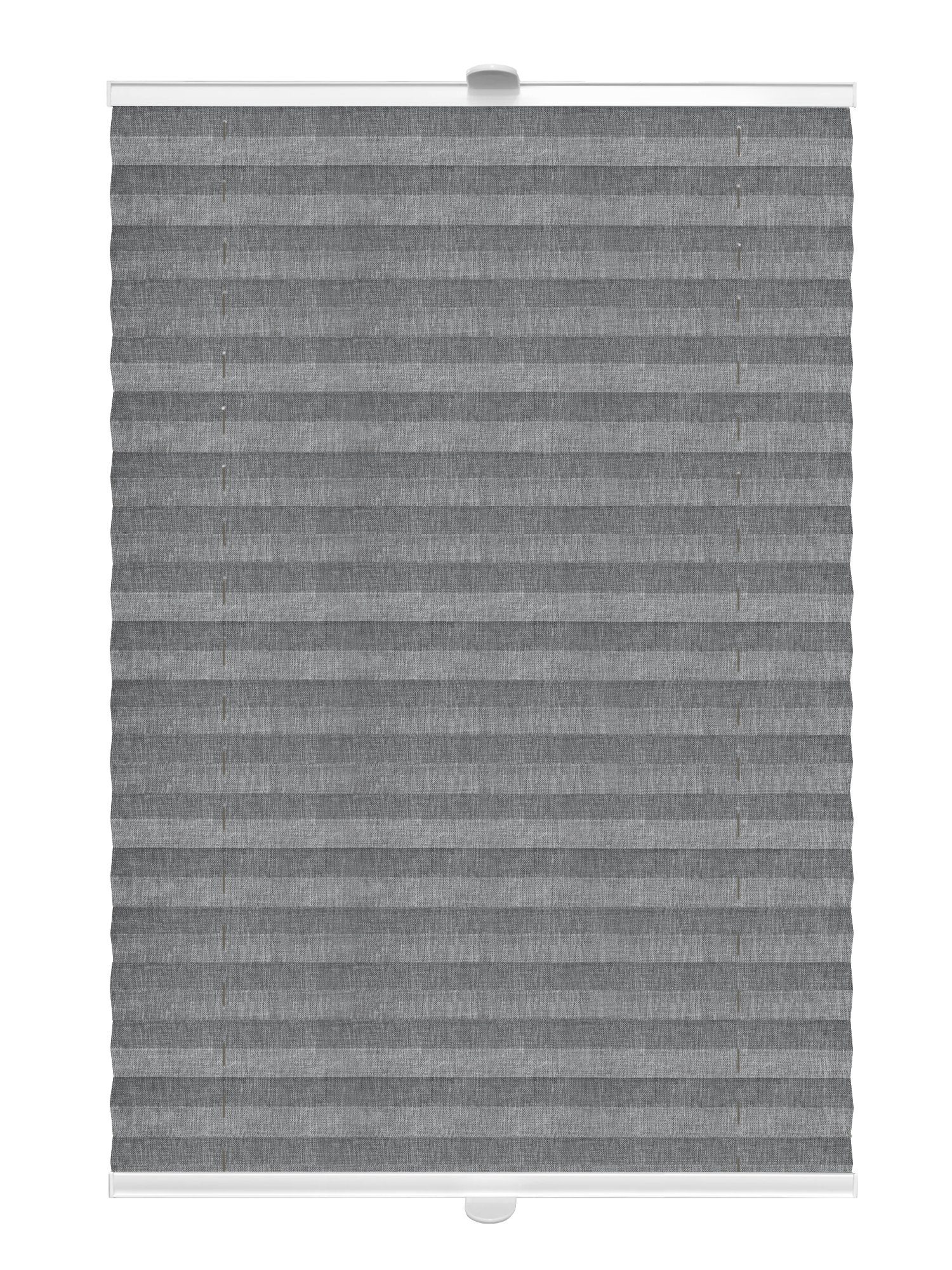 Rikmani Plissee Klemmfix, ohne Bohren MELY-grau-50-120, günstig online kaufen
