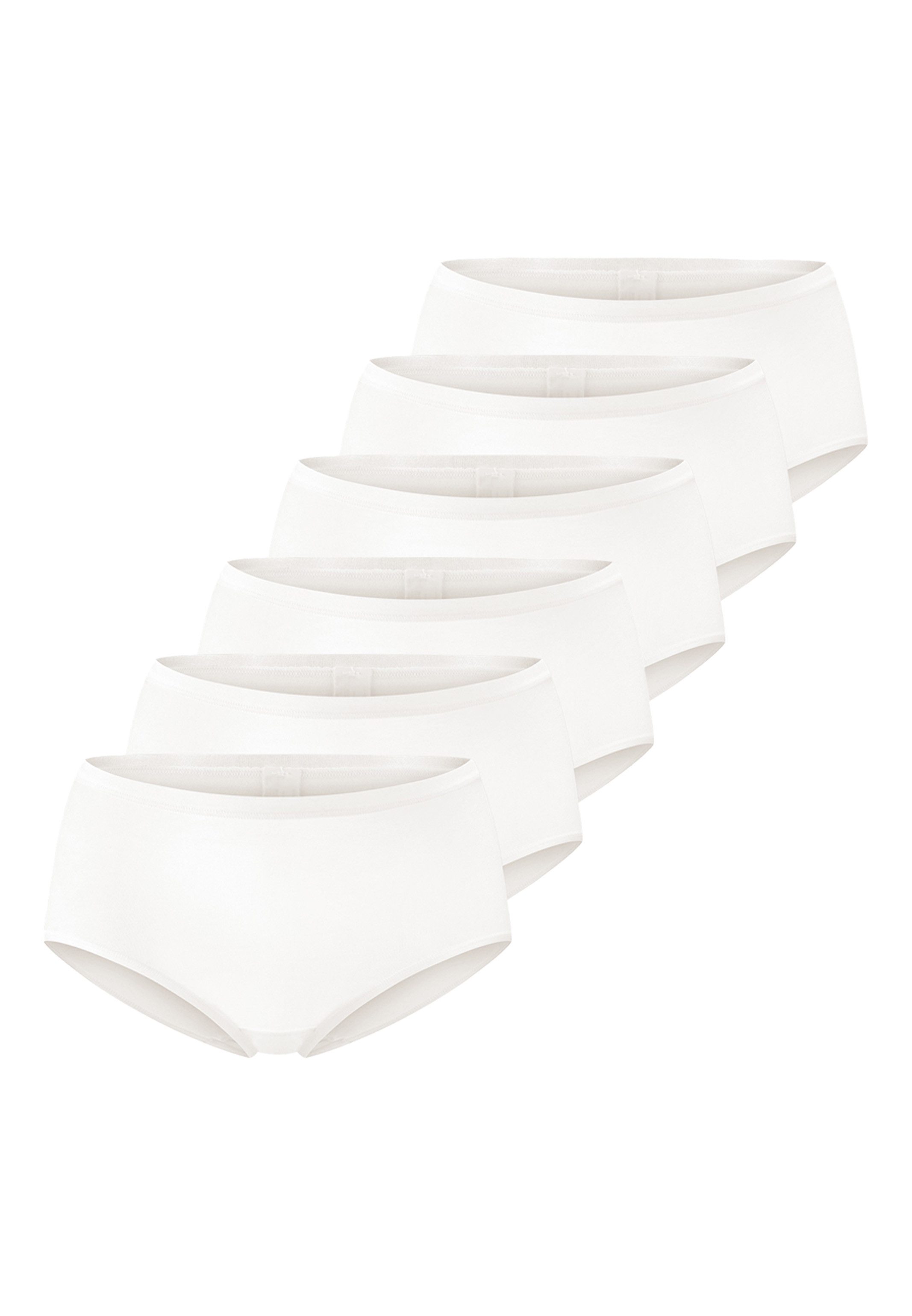 sloggi Panty 6er Pack GO Daily Cotton (Spar-Set) High Waist Panty - Baumwolle - Atmungsaktiv