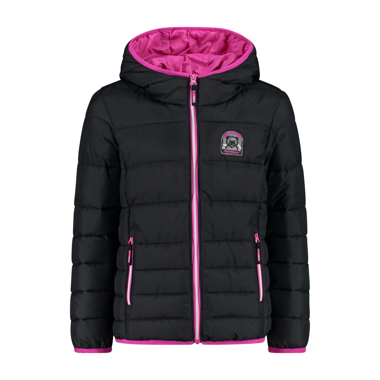 CMP Skijacke CMP Mädchen Winterjacke KID G JACKET FIX HOOD 34Z0865