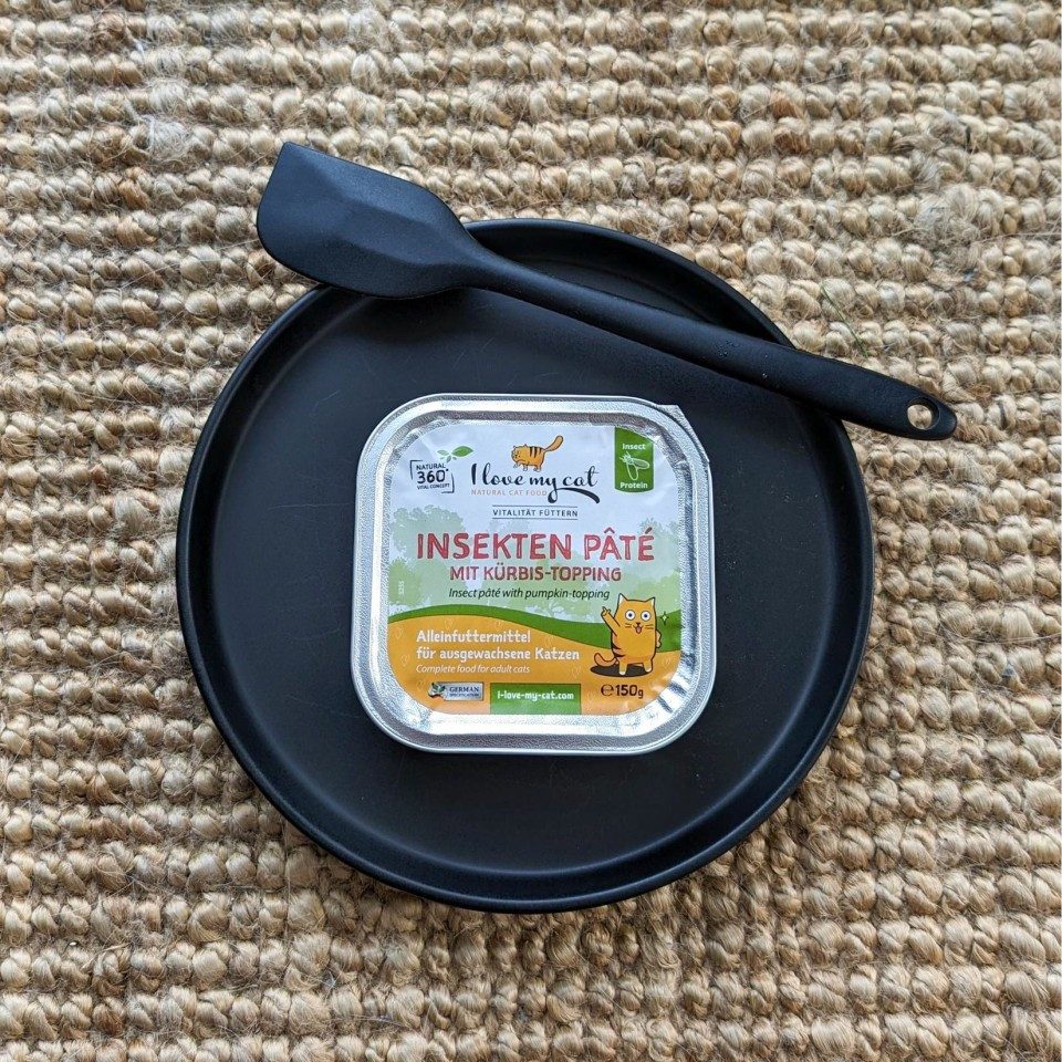 Bellfor Insekten Pate mit Kürbis-topping, für: Katzen