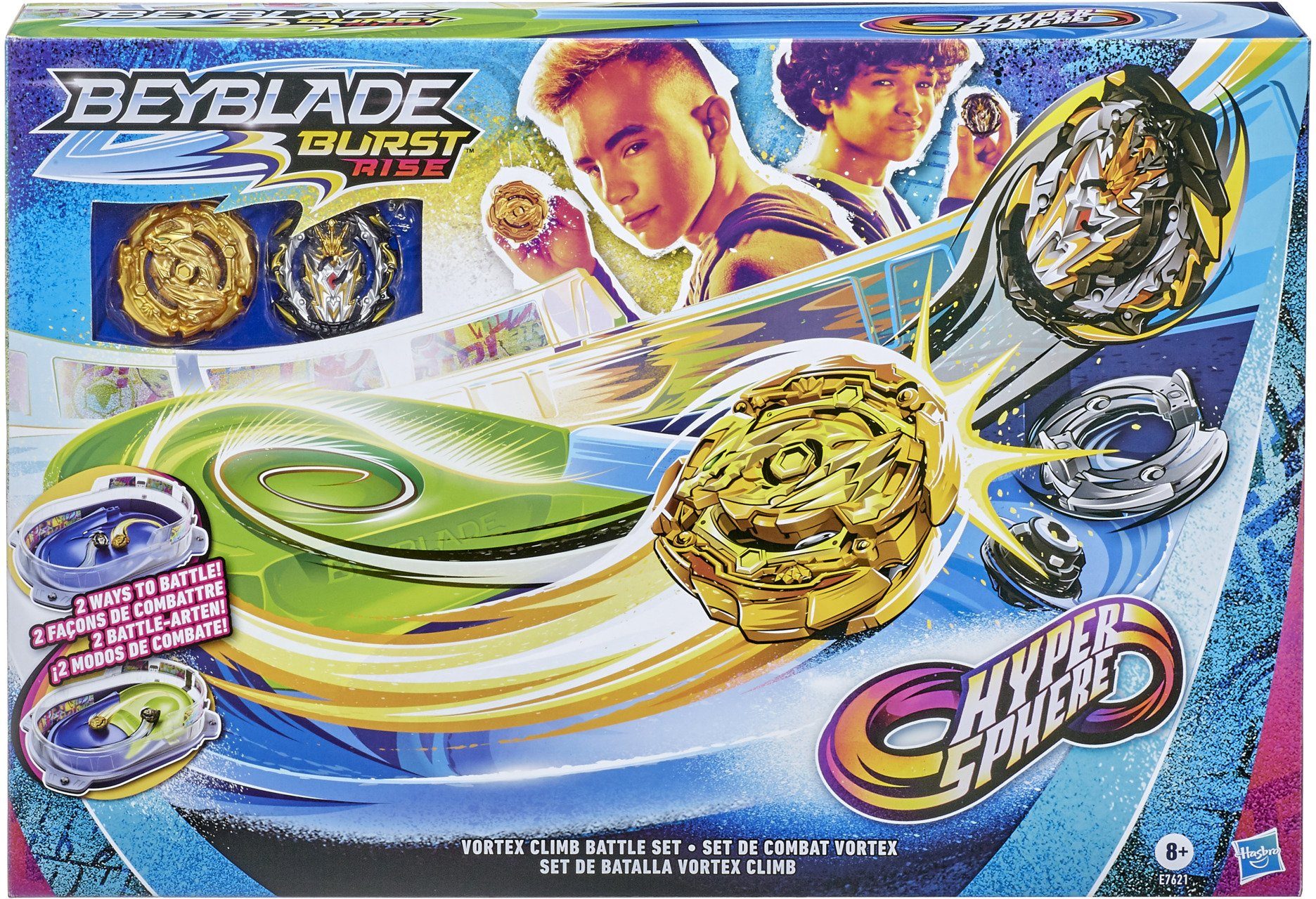 Image of Hasbro Beyblade Burst Rise "Hypersphere Vortex Climb Beystadium-Arena"