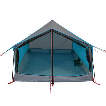 vidaXL Kuppelzelt Campingzelt Zelt Familienzelt Freizeitzelt 2 Personen Blau 193x122x96