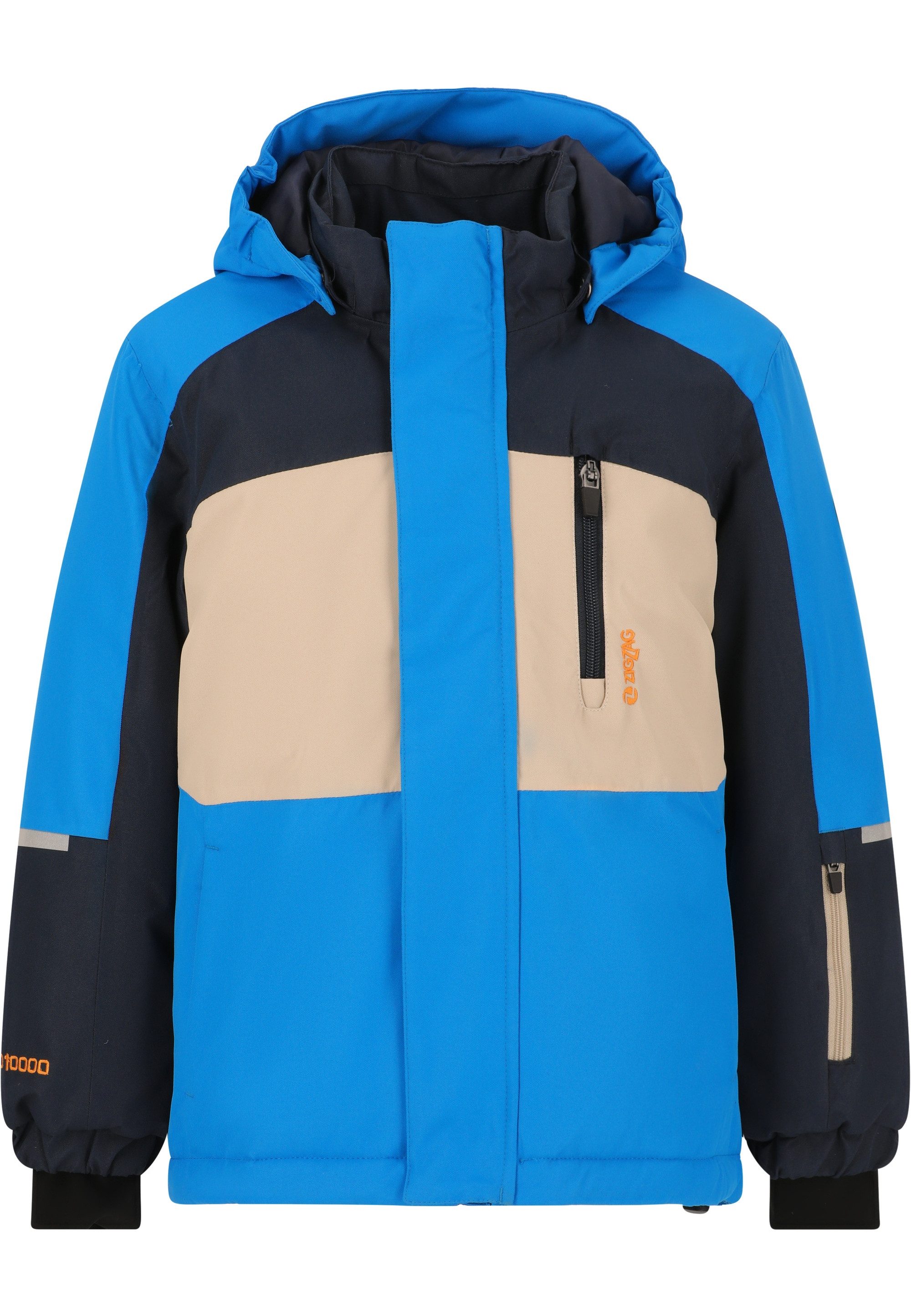 ZIGZAG Skijacke Scout aus wasserabweisenden und robusten Materialien