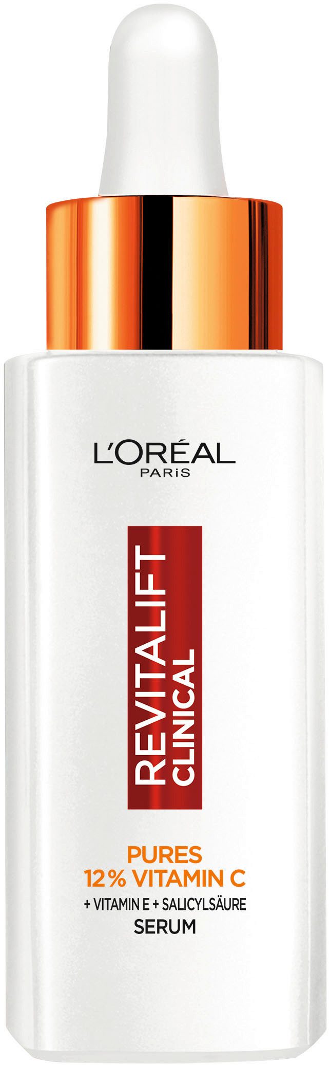 L'ORÉAL PARIS Gesichtsserum REVITALIFT CLINICAL VITAMIN C, mit 12% Pure Vitamin C + Vitamin E + Salicylsäure Serum