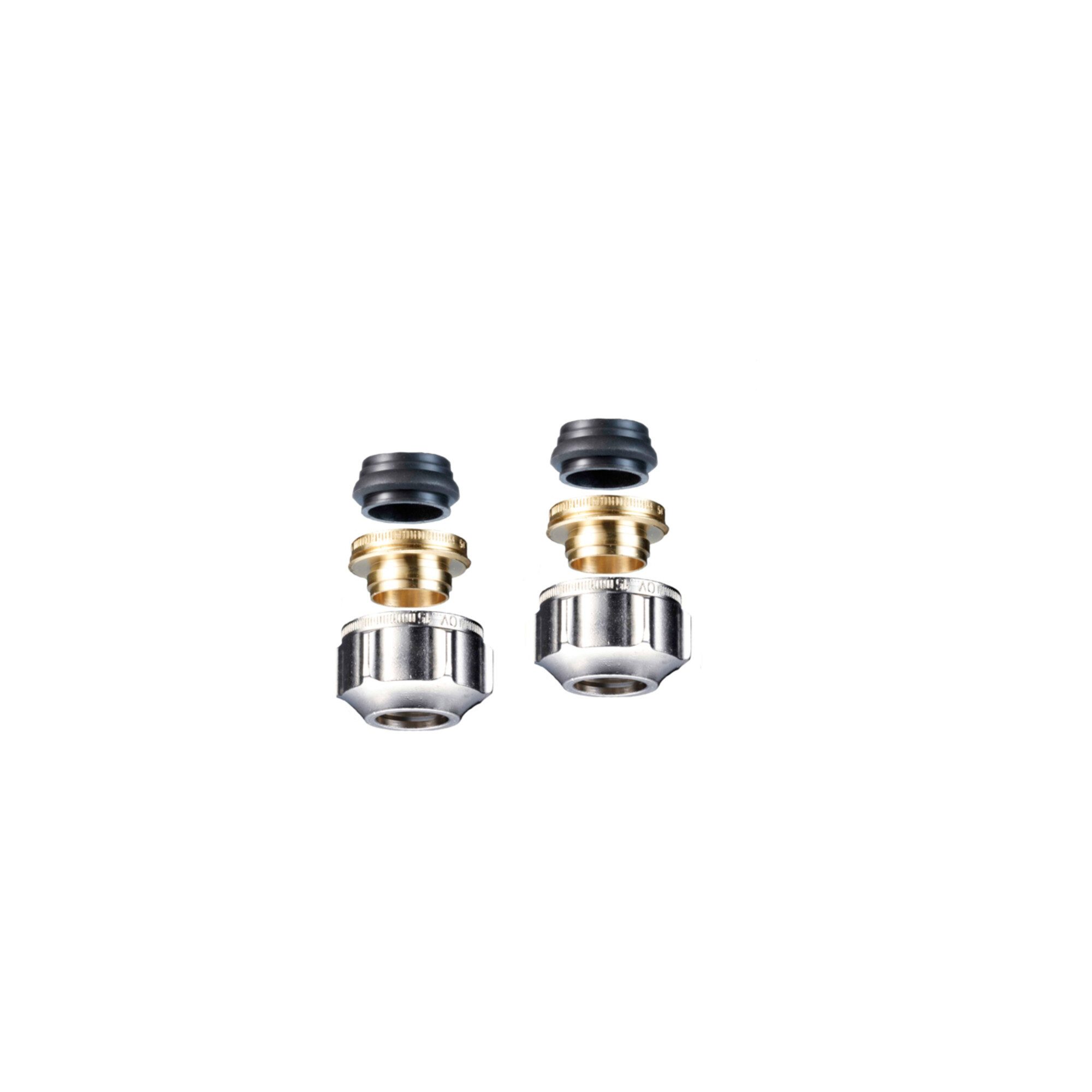 Oventrop Rohrverbinder Oventrop Klemmringverschraubung Ofix CEP 18mm, 2-fa., für G 3/4 AG, ÜM