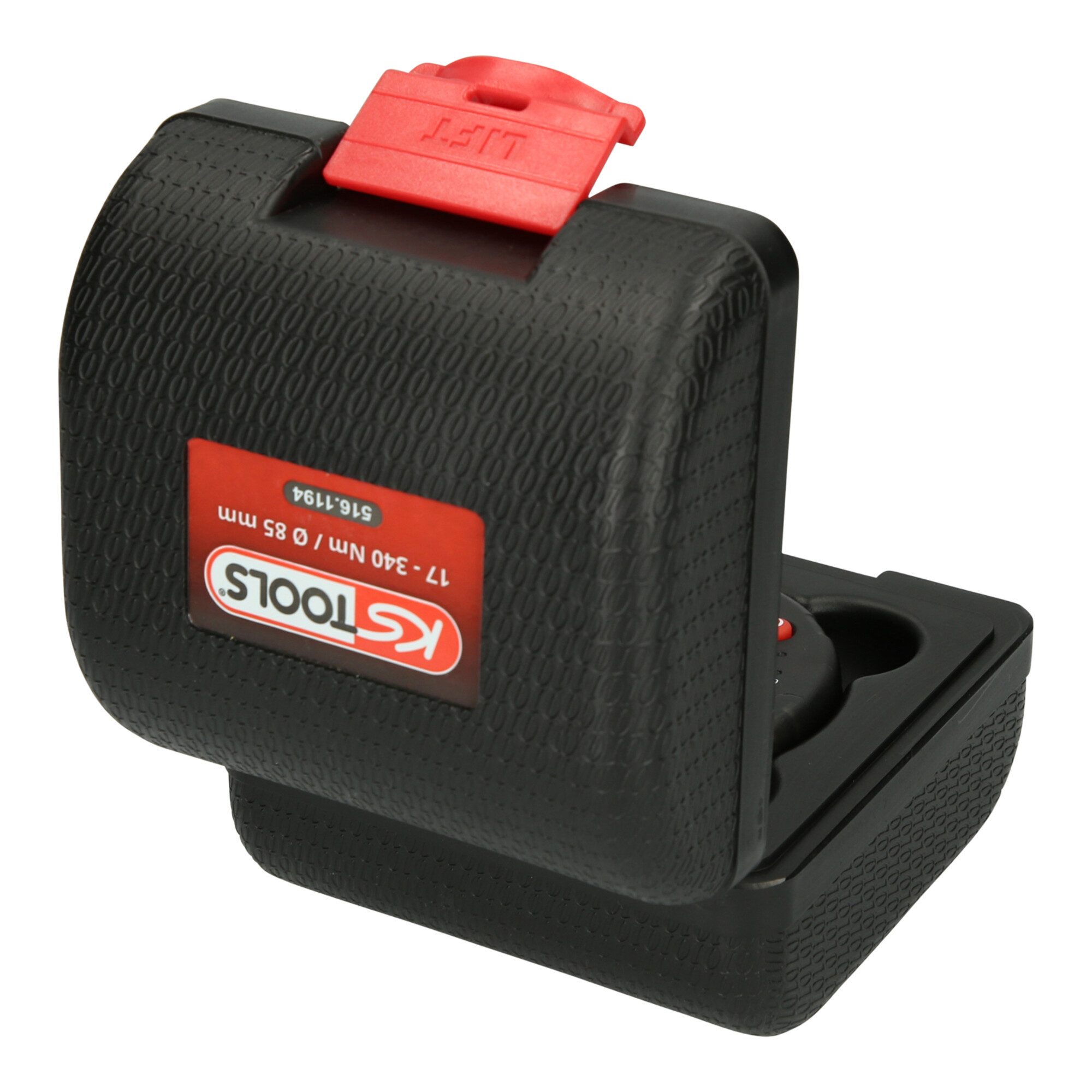 KS Tools Bohrfutteradapter 1/2" Digitaler Drehmomentadapter mit Winkelmesser, 68-340 Nm