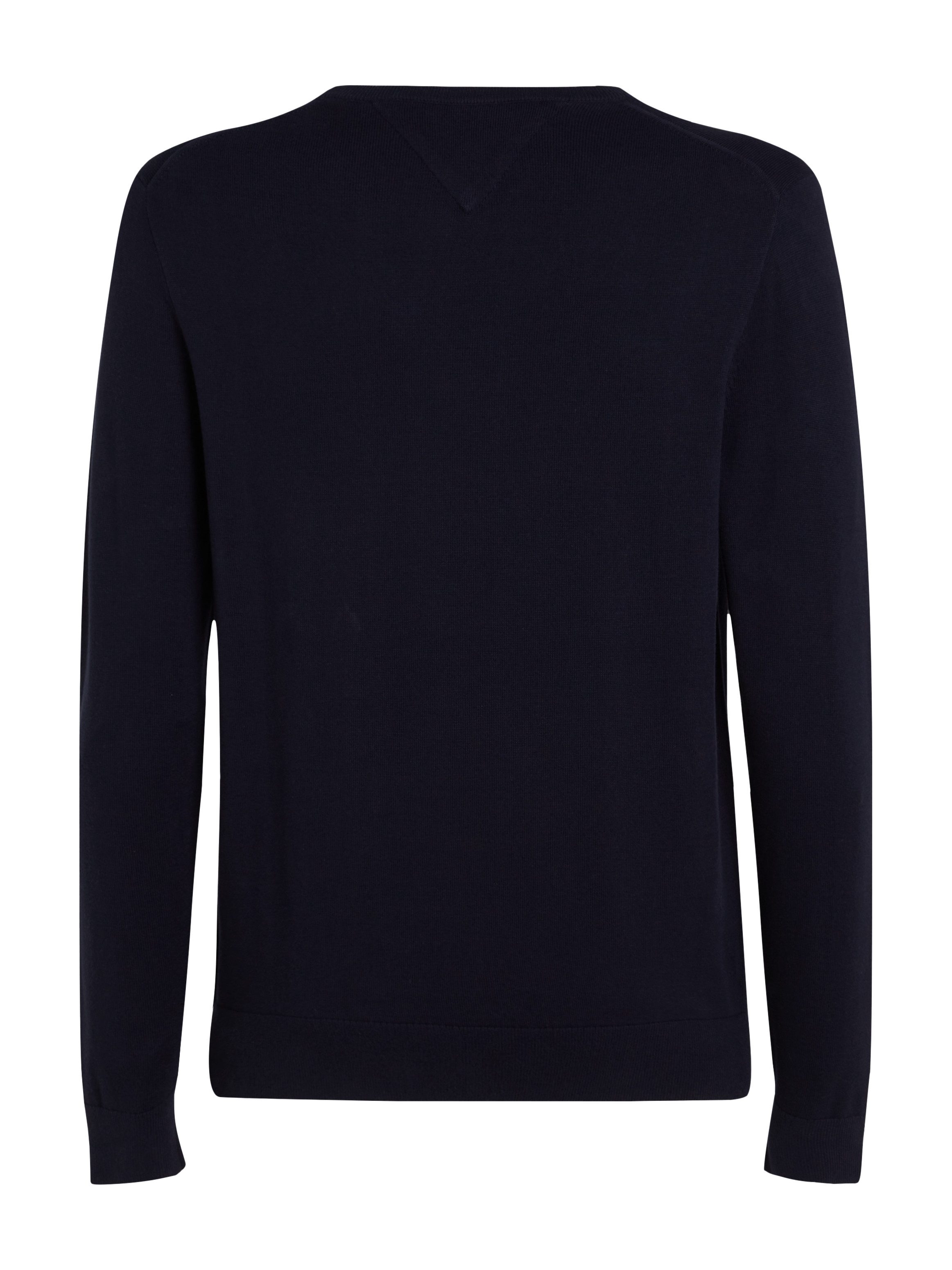 Tommy Hilfiger Rundhalspullover ESSENTIAL COTTON CREW NECK Crewneck Regular Fit Premium Mode