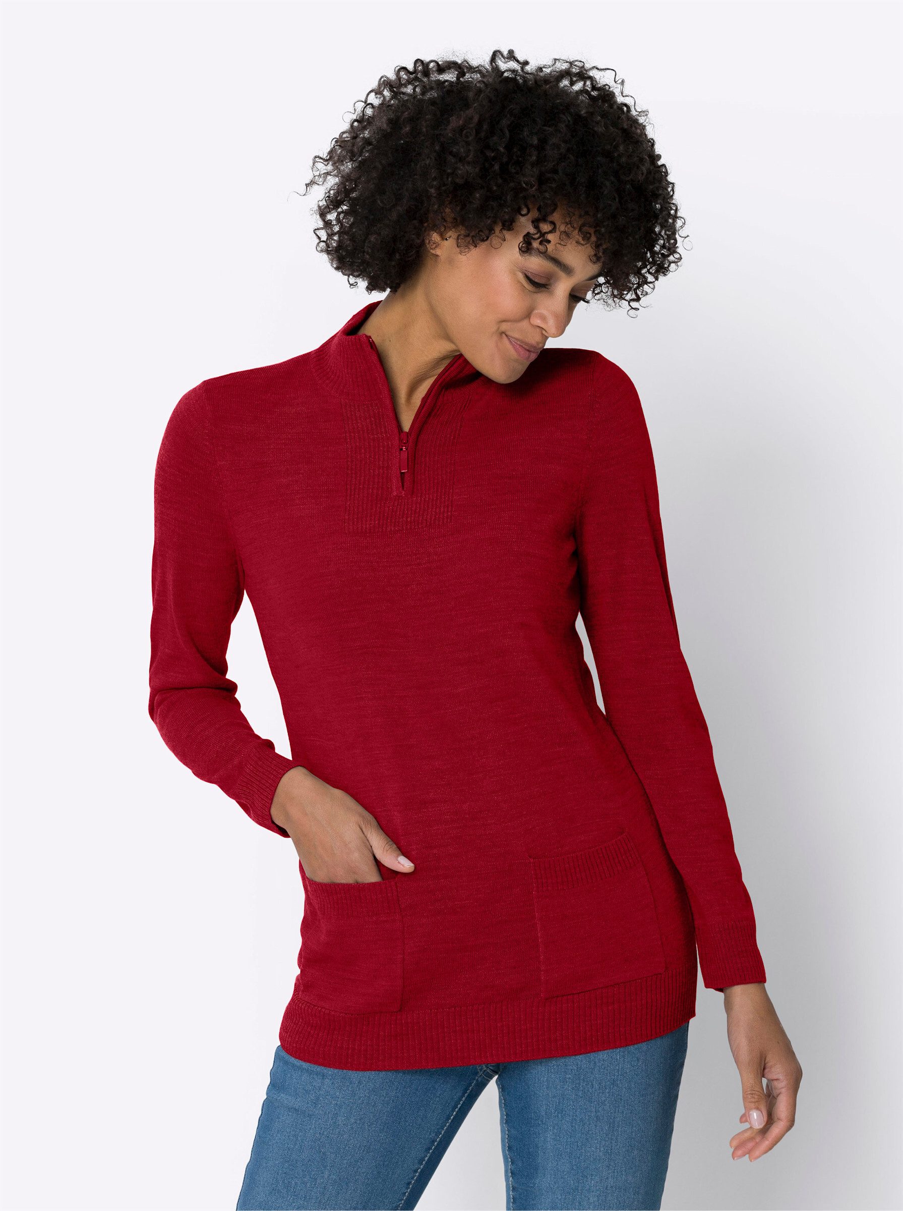 Strickpullover Pullover Langarm Jersey