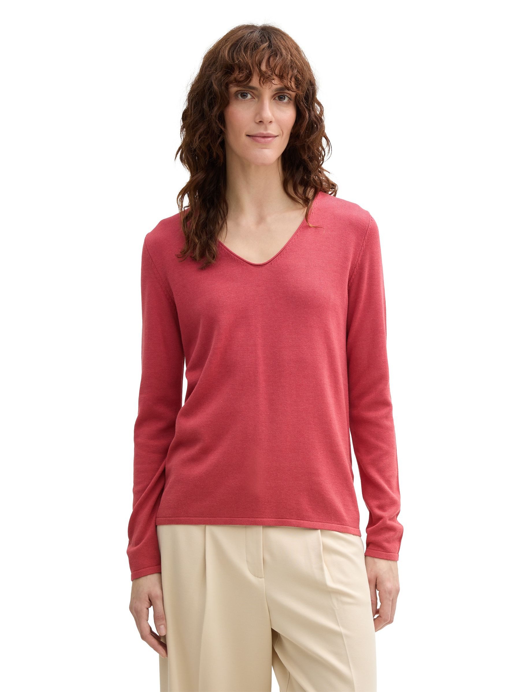 TOM TAILOR Strickpullover Dünner Strickpullover Basic günstig online kaufen