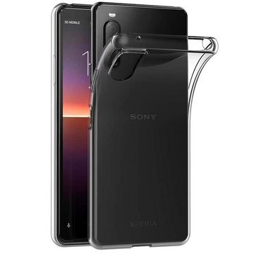 CoolGadget Handyhülle Transparent Ultra Slim Case für Sony Xperia 10 II 6 Zoll, Silikon Hülle Dünne Schutzhülle für Sony 10 II Hülle