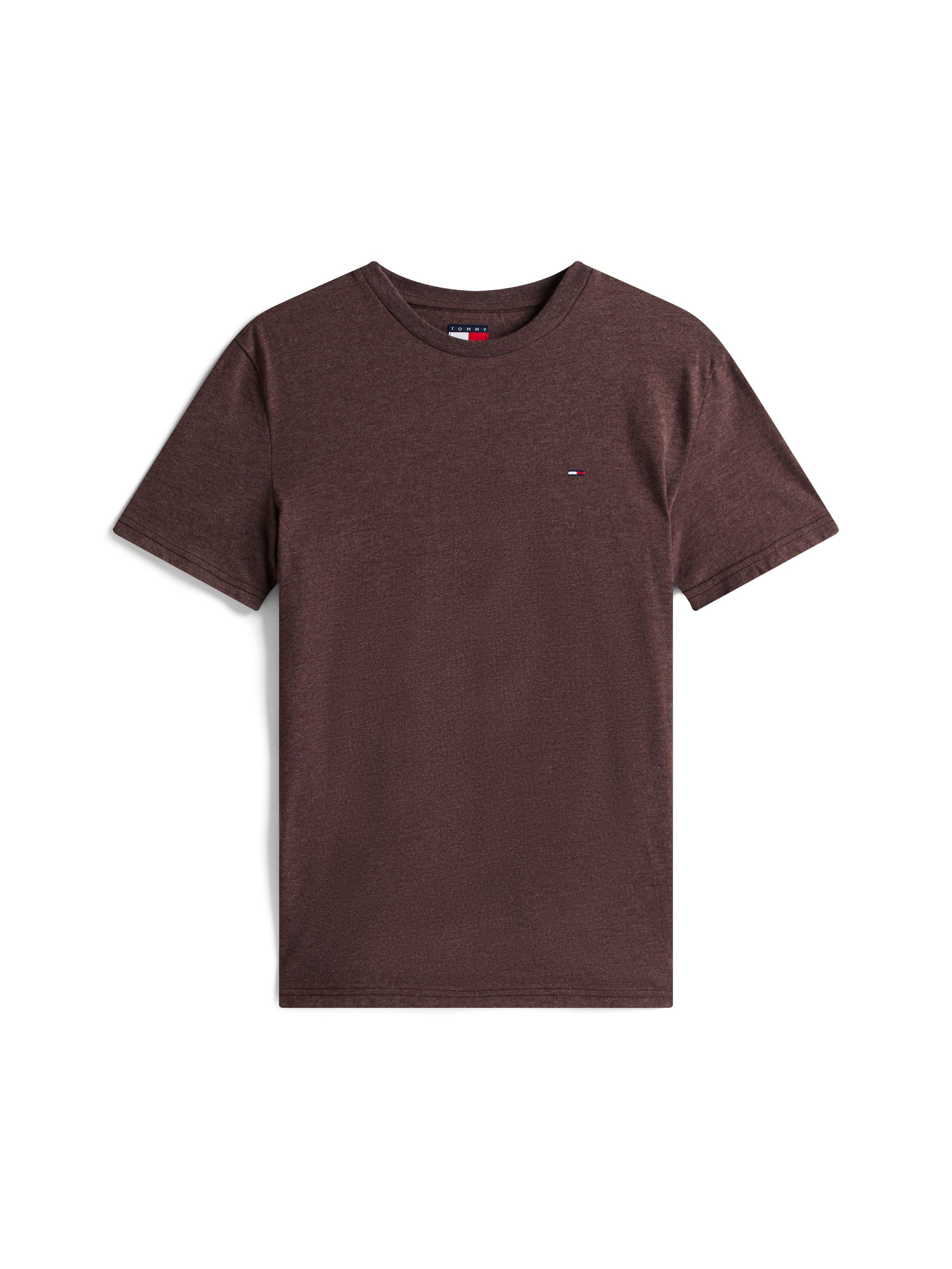 Tommy Jeans T-Shirt TJM XSLIM JASPE HTR TEE EXT Mit Rundhalsausschnitt – Bild 4 von 5