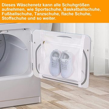 Daisred Wäschesäckchen 2 Stück Sneaker Wäschenetz Für TrocknerWaschmaschine,(2-St)