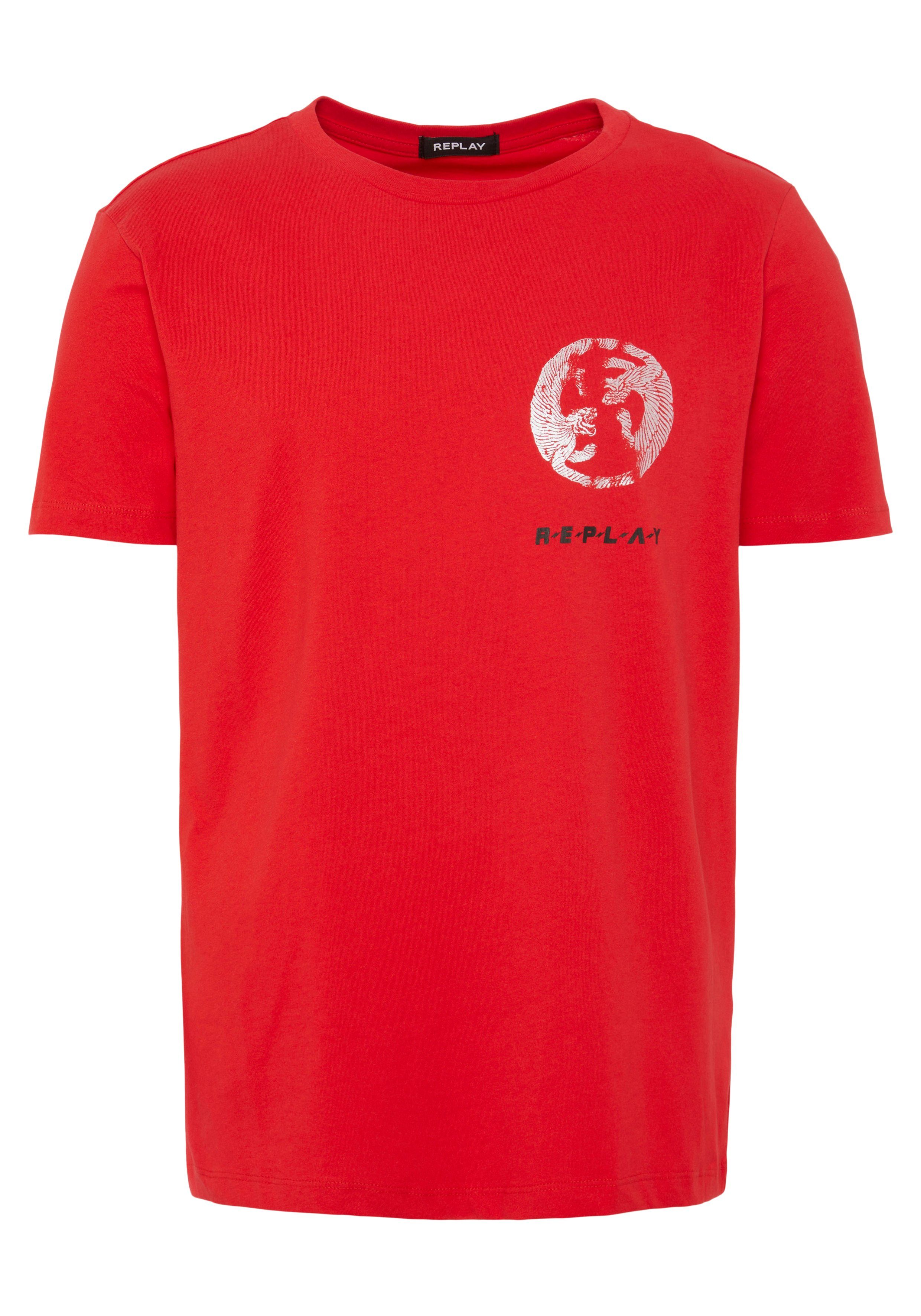 Replay T-Shirt spring red