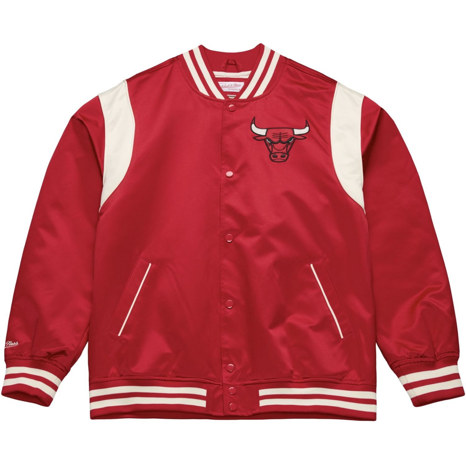 Mitchell & Ness Collegejacke Satin Varsity Chicago Bulls
