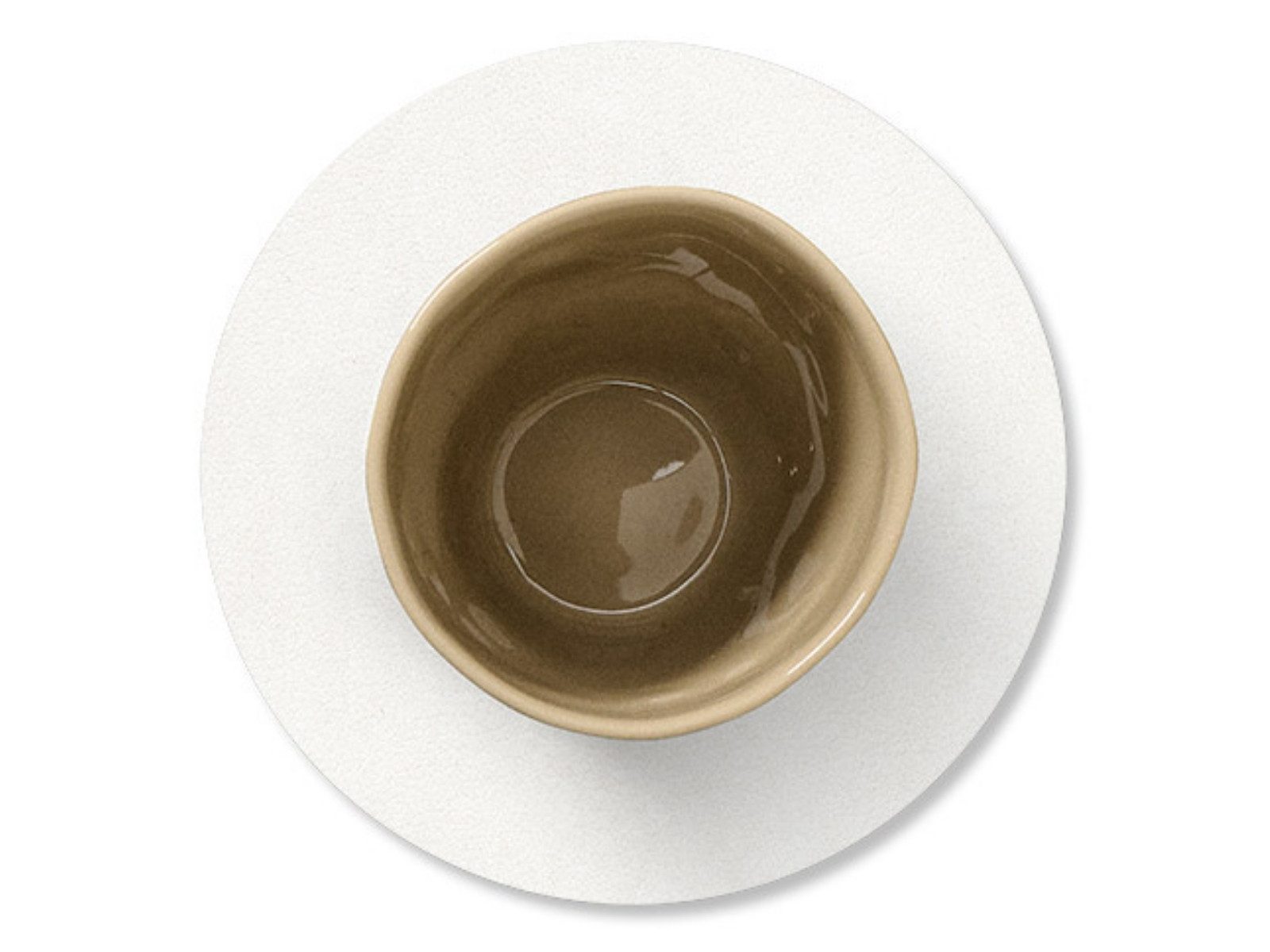 LIND DNA Platzset Nupo Untersetzer Circle pure white 10cm