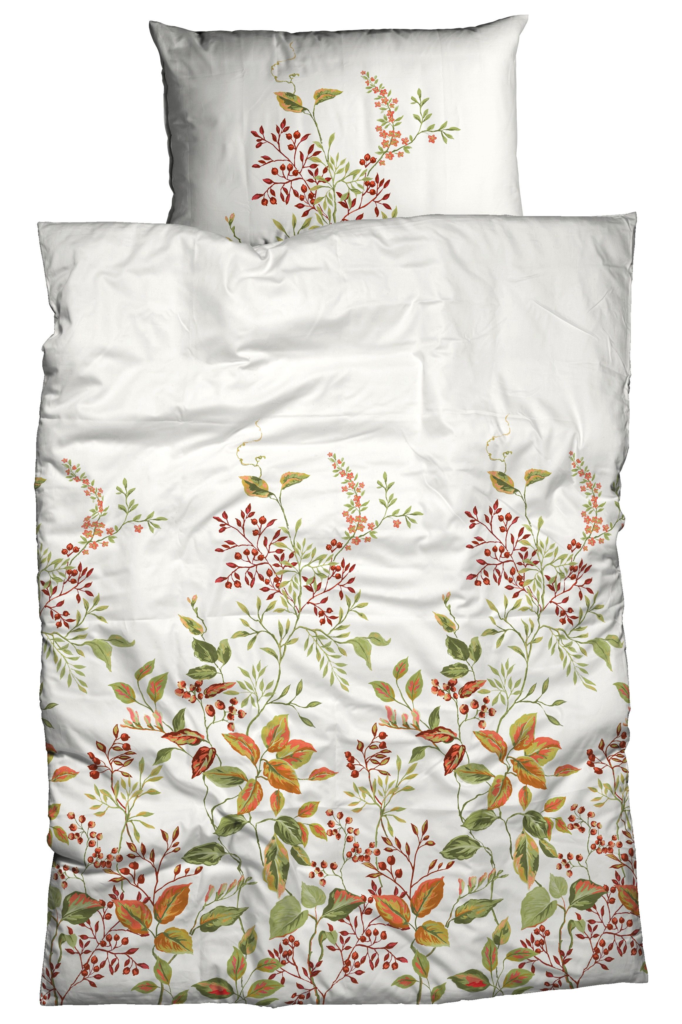 CASATEX Bettwäsche Anisette, Satin, 2 teilig, modern und frühlingshaft