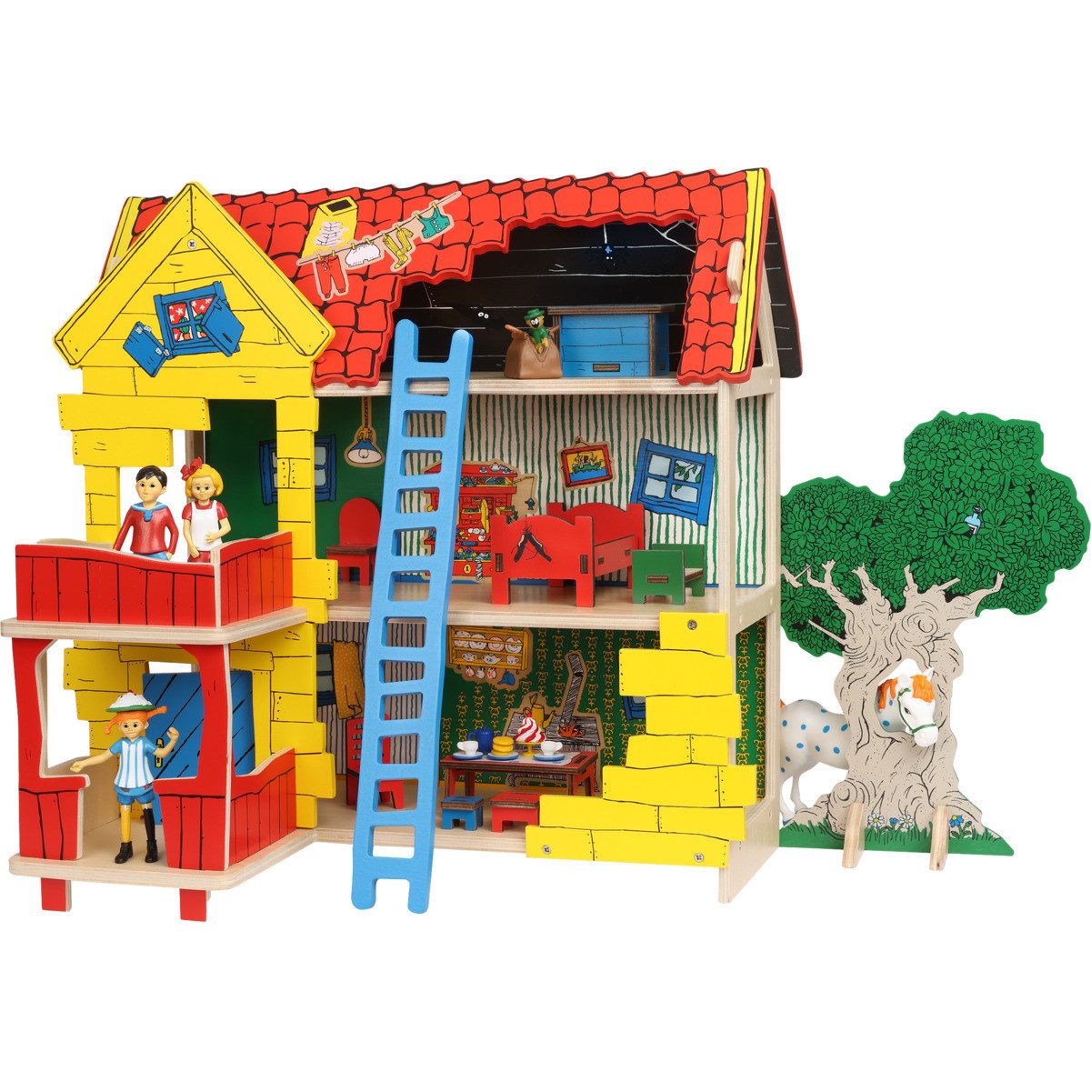 Pippi Langstrumpf Puppenhaus Pippi Langstrumpf Mädchen günstig online kaufen