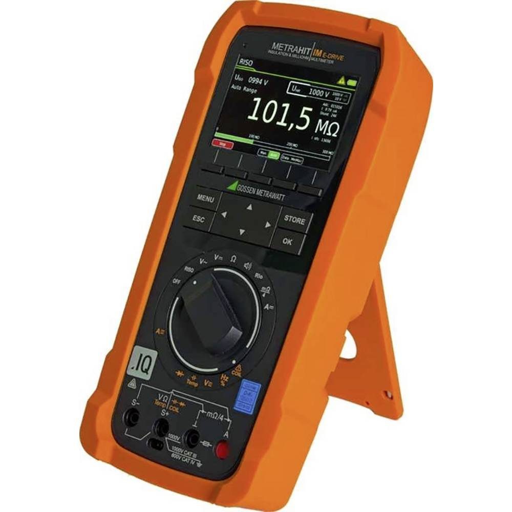 Gossen Multimeter All-In-One: Multi- und Milliohmmeter mit Isolationsmessgerät M274S, Datenlogger