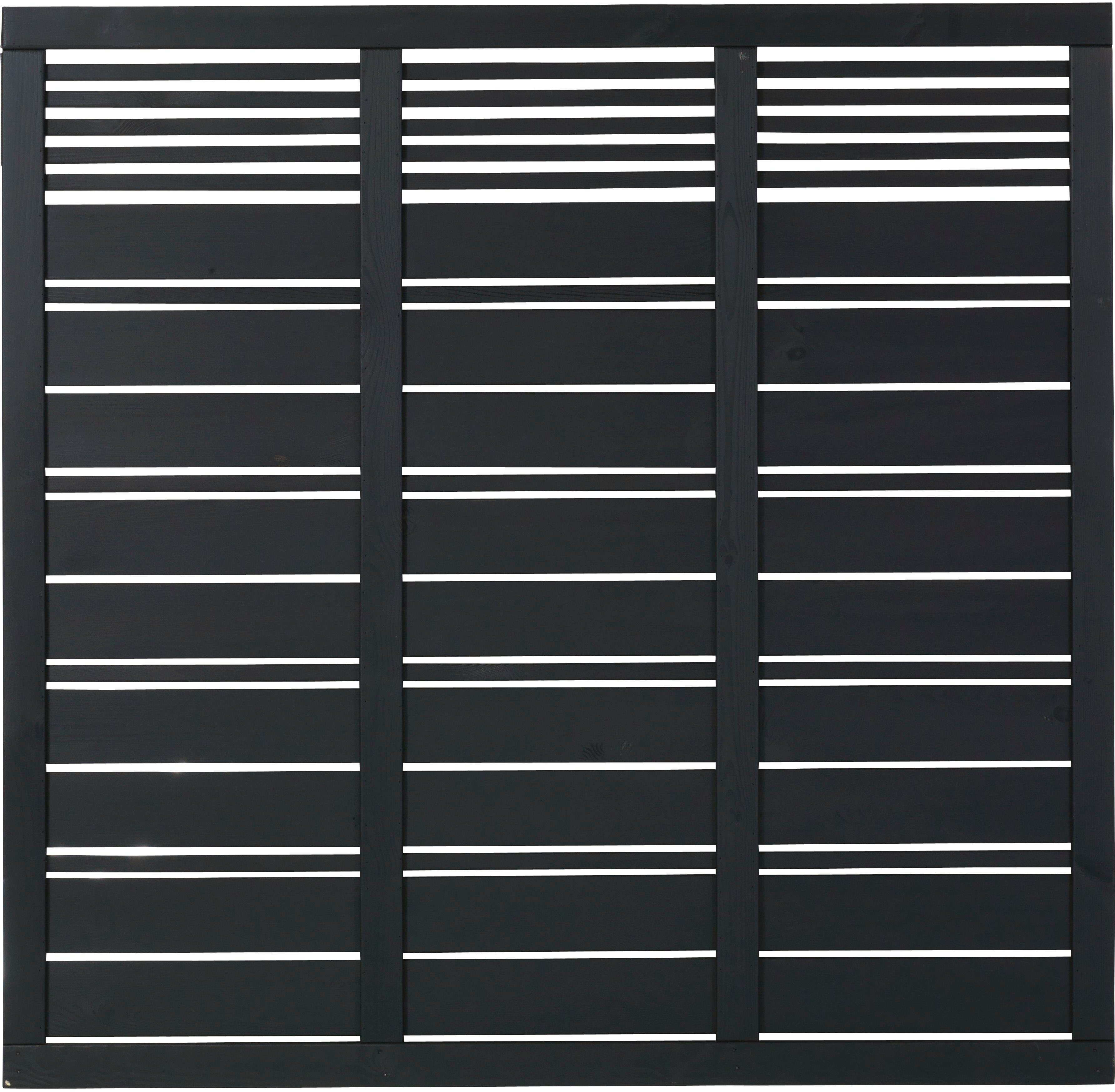 PLUS Sichtschutzelement Silence, (Set), Höhe: 170 cm, Gesamtlänge: 5,64 bis 13,04 m, zum Aufschrauben