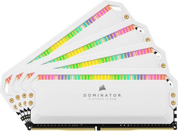 Corsair Dominator Platinum RGB DDR4 3200MHz 32GB UDIMM White (4x8GB) Arbeitsspeicher