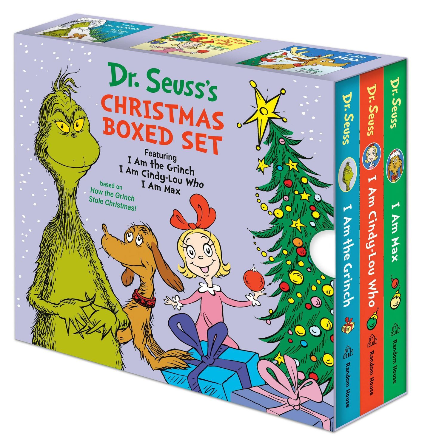 Dr. Seuss's Christmas 3-Book Boxed Set: I Am the Grinch, I Am Cindy-Lo / Seuss, Based on How the Grinch Stole Christmas