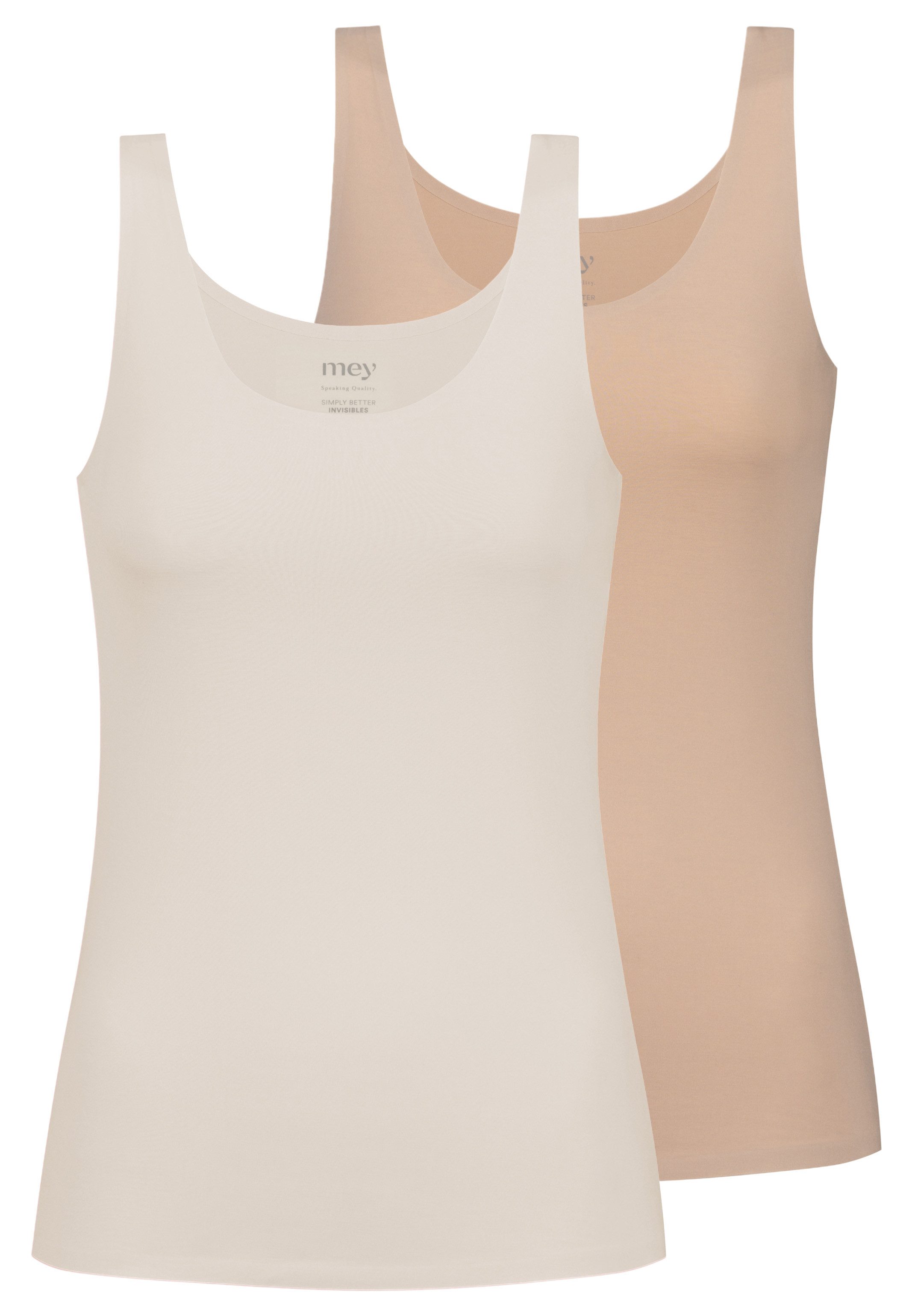 Mey Unterhemd 2er Pack Simply Better Invisibles (Spar-Set, 2-St) Unterhemd günstig online kaufen