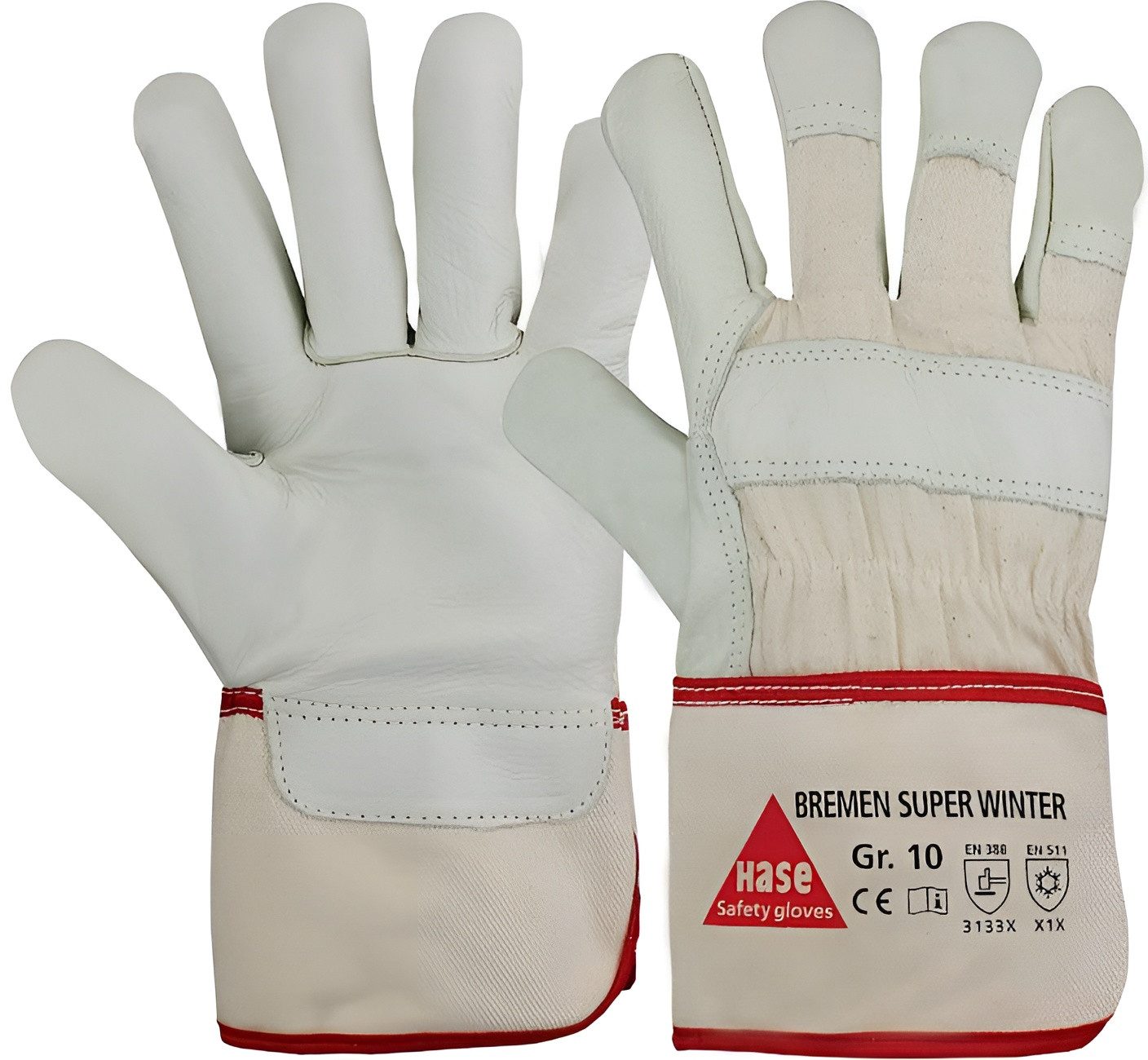 Winter-Arbeitshandschuhe Bremen Super Winter Arbeitshandschuh Leder Vollfutter