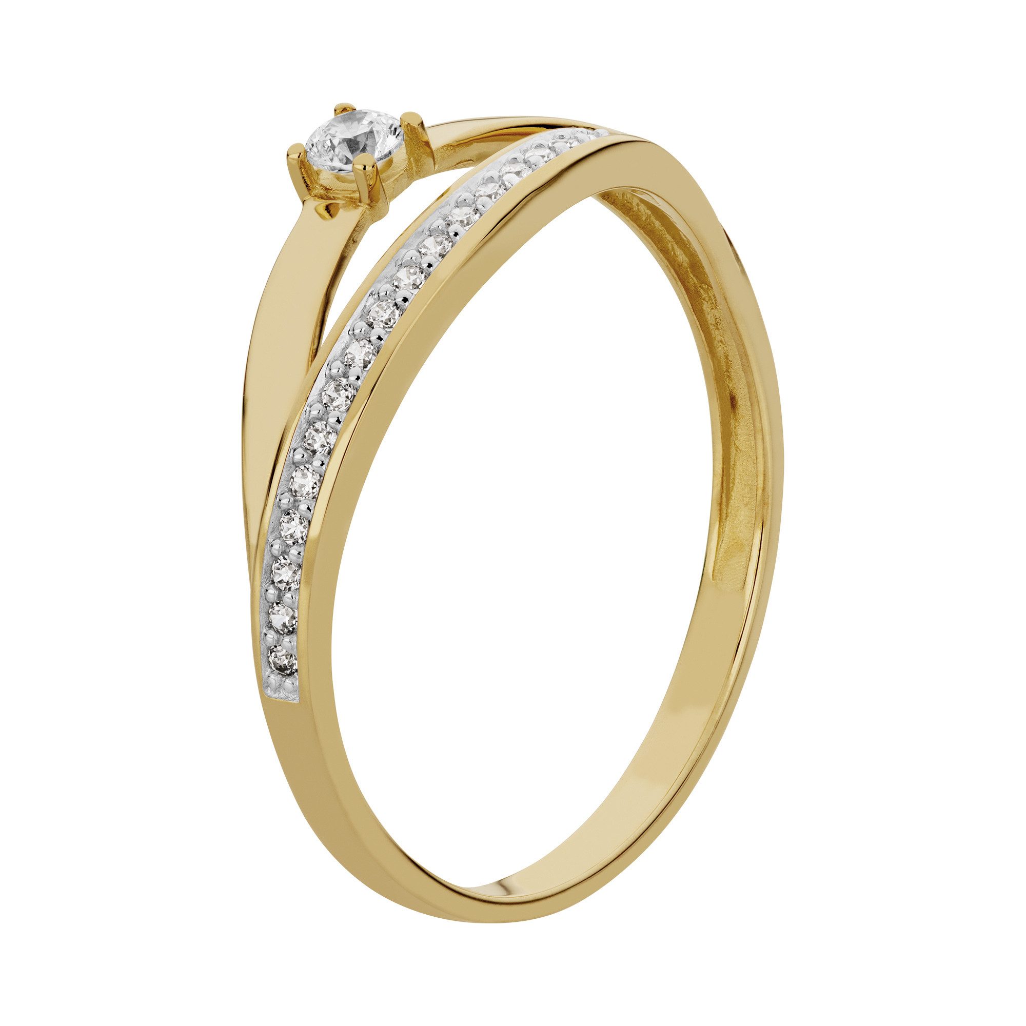 Orolino Fingerring 333/- Gelbgold glanz synth. günstig online kaufen