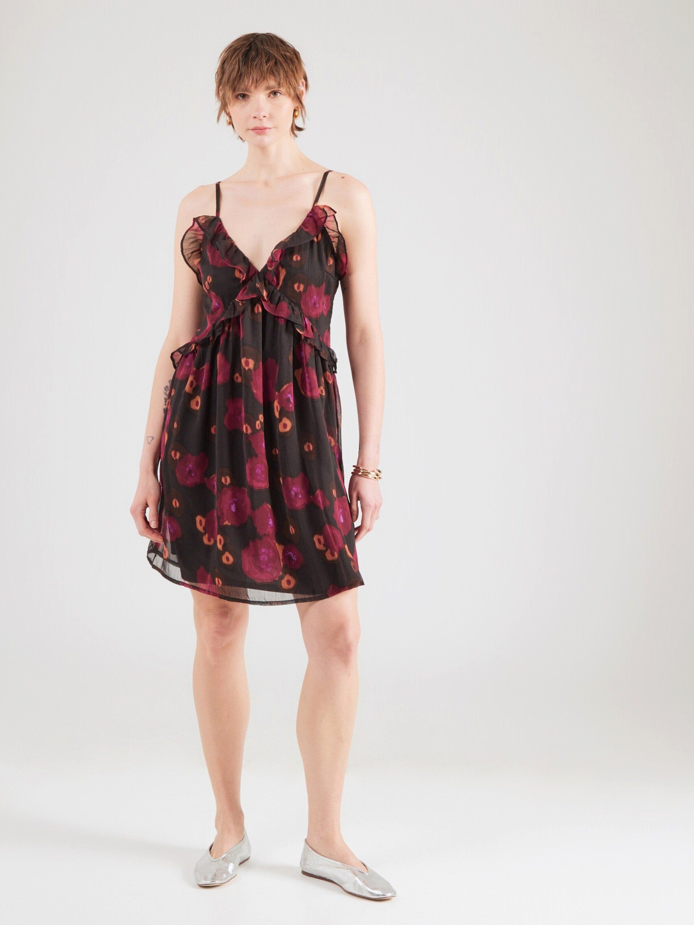 ONLY Midikleid ONLGretchen (1-tlg) Rüschen
