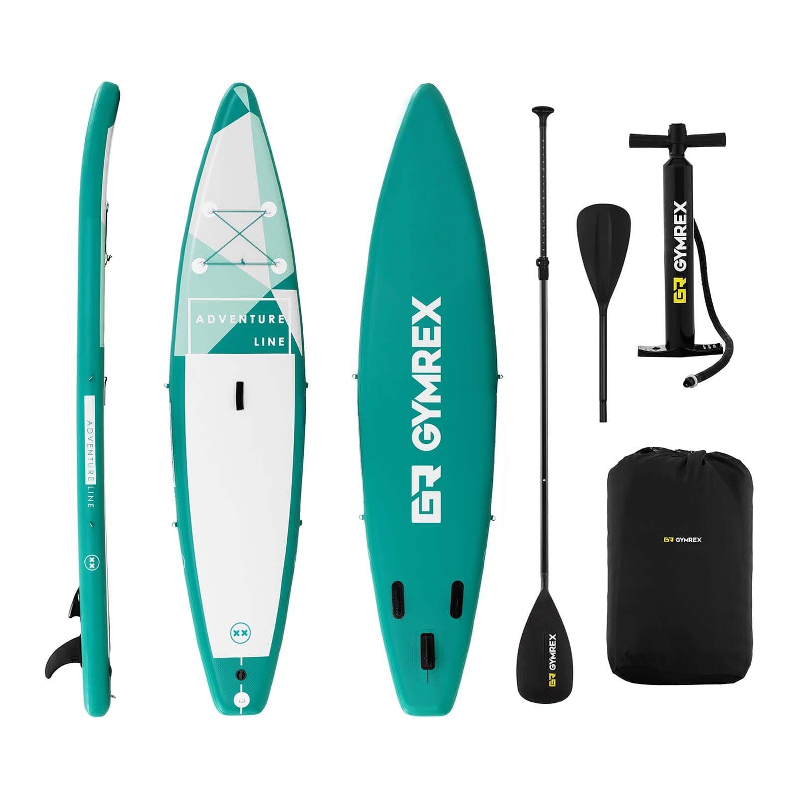 Gymrex Inflatable SUPBoard Stand Up Paddle Board aufblasbar Paddel