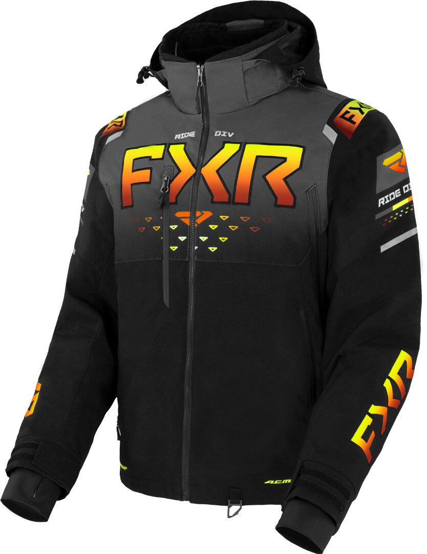 FXR Outdoorjacke Helium X 2-in-1 2023 Snowmobil Jacke herausnehmbares Innenfutter