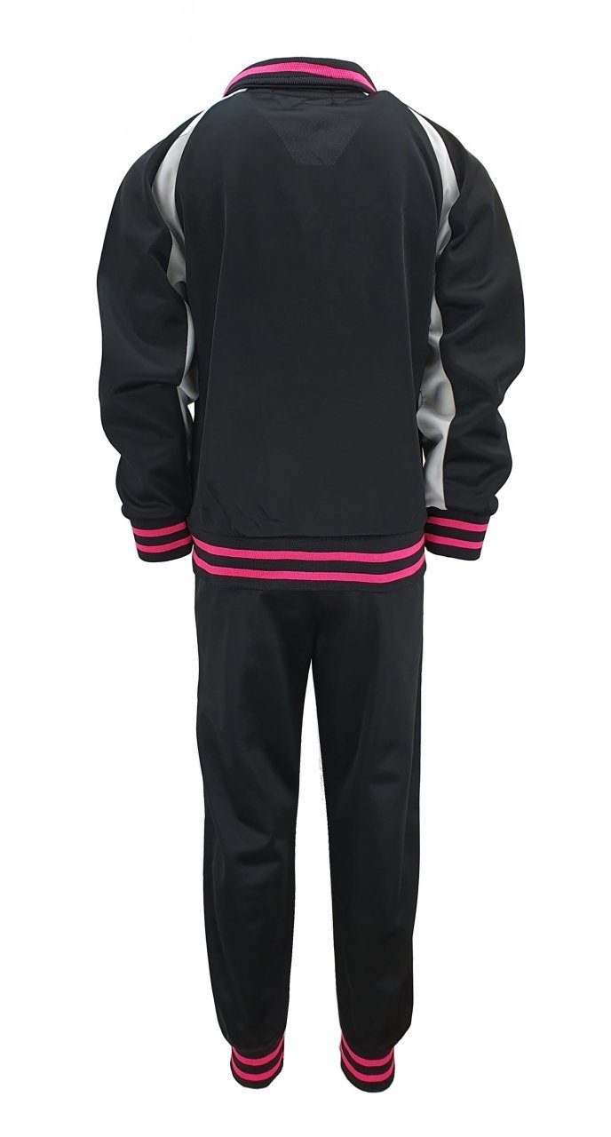 Hessis Freizeitanzug Süßer Mädchen Trainingsanzug, MF03 (Set, Jacke mit Jogginghose)