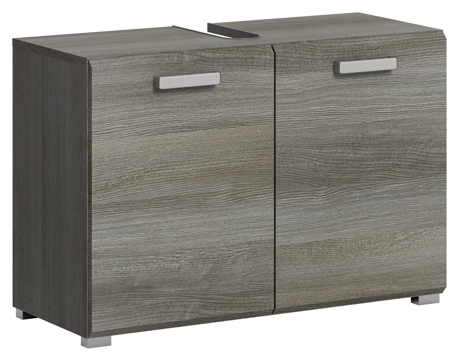xonox.home Waschbeckenunterschrank Silver 80x55x37 cm günstig online kaufen